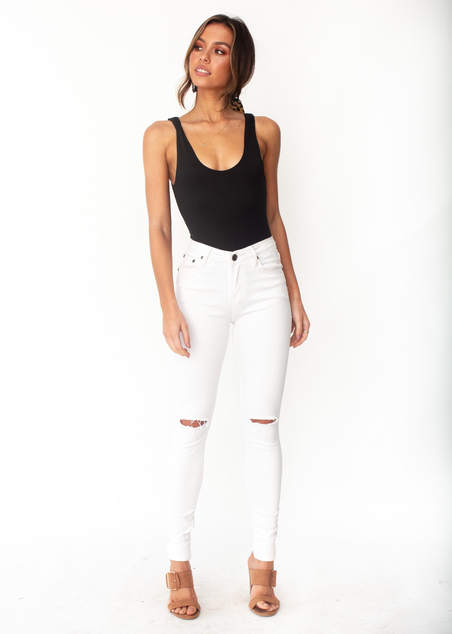 Laycie Bodysuit - Black