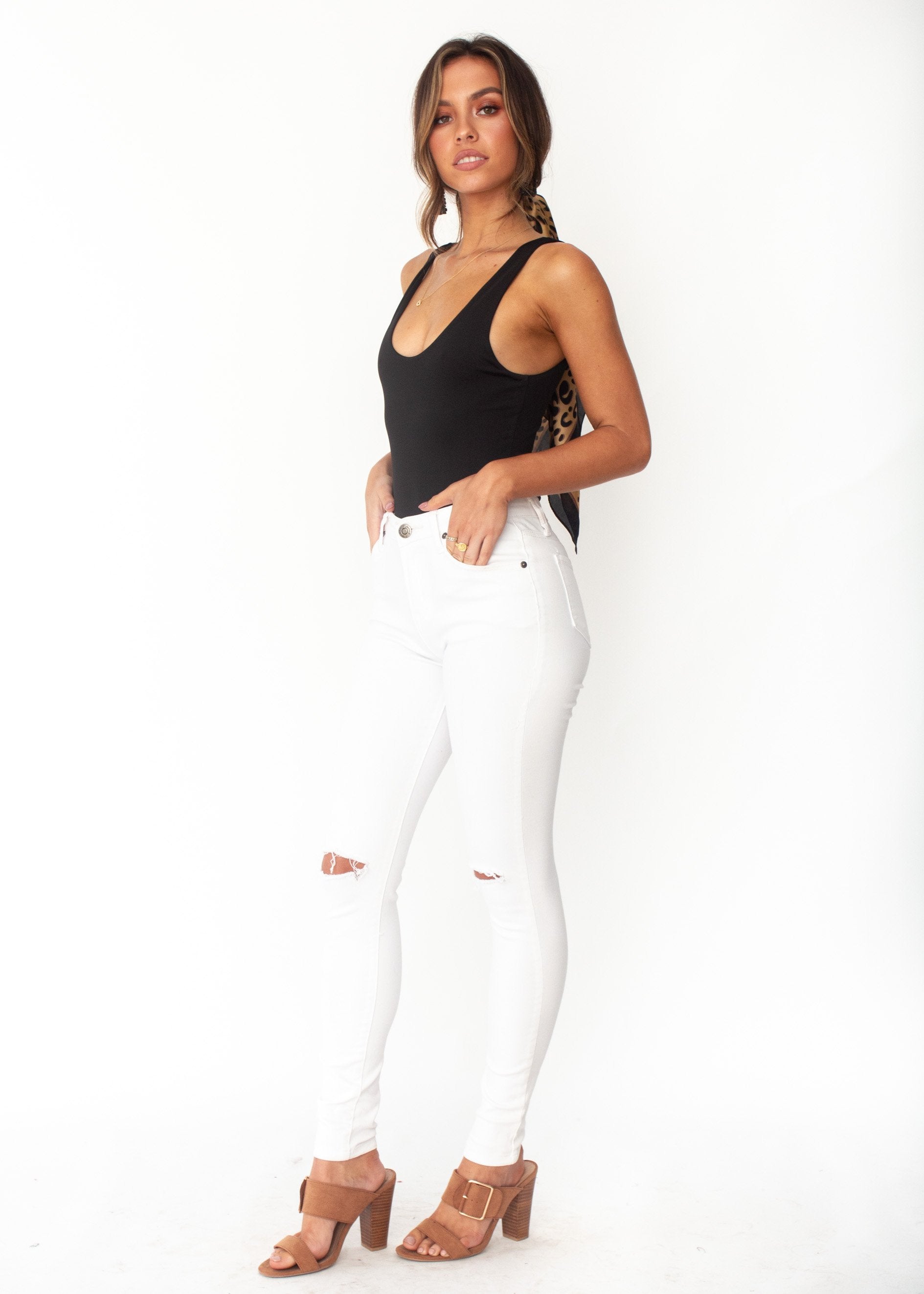 Laycie Bodysuit - Black