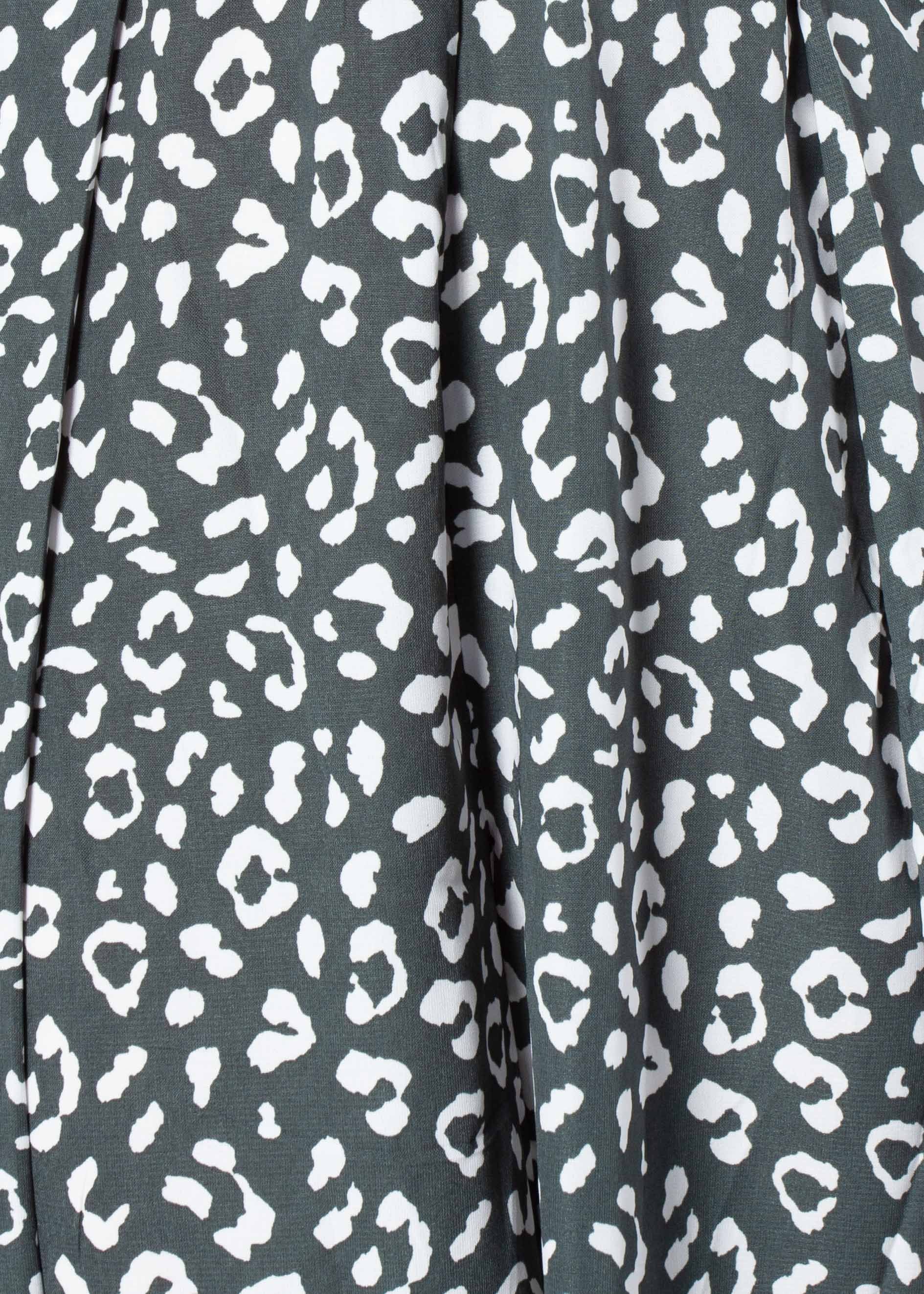 Your Muse Pantsuit - Emerald Leopard