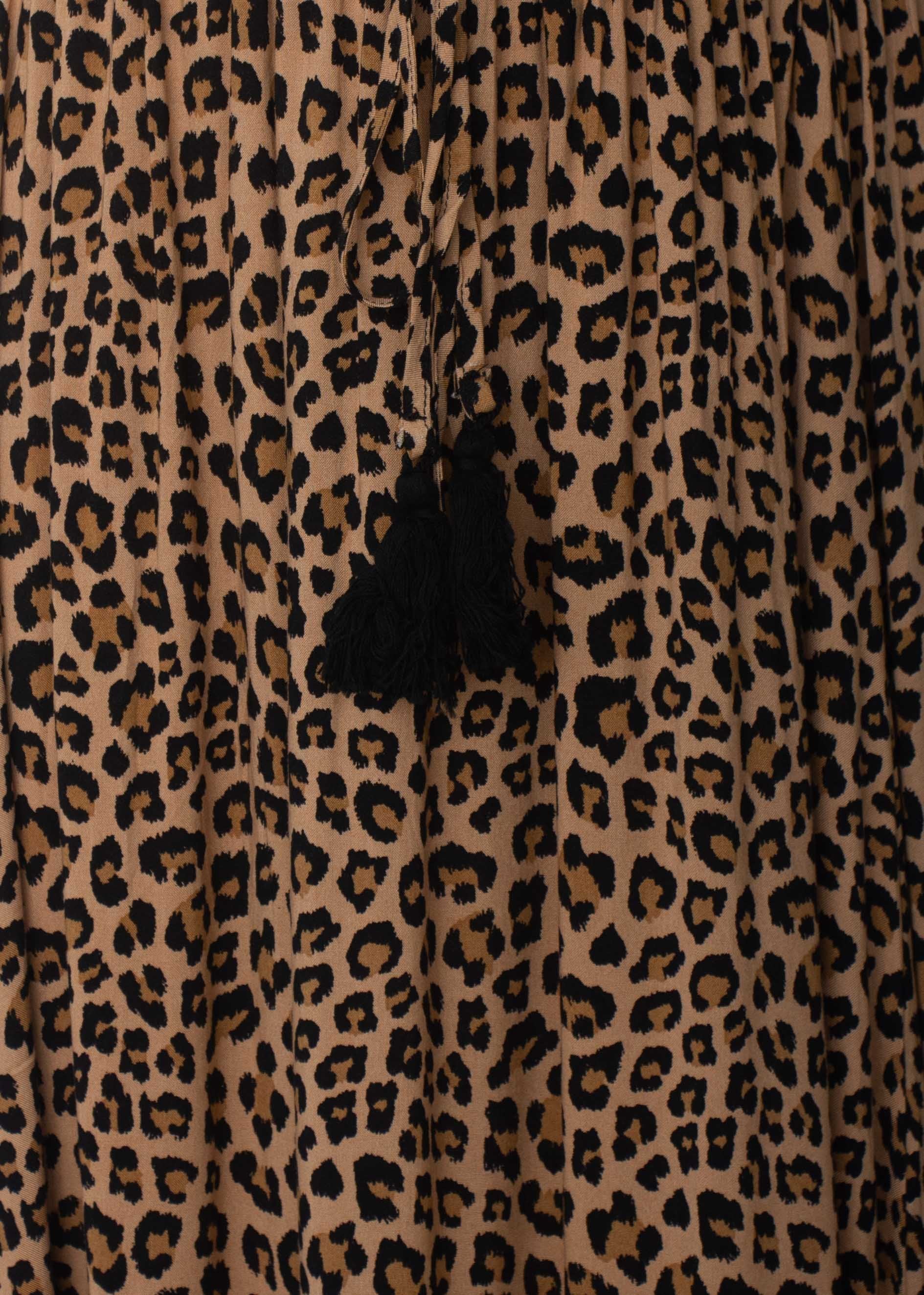 Sweet Love Maxi Skirt - Leopard