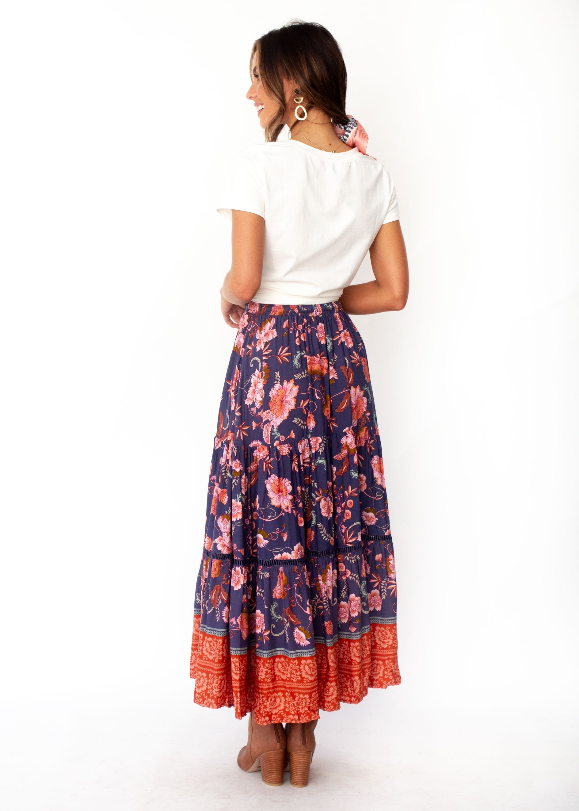 Josie Maxi Skirt - Dusk