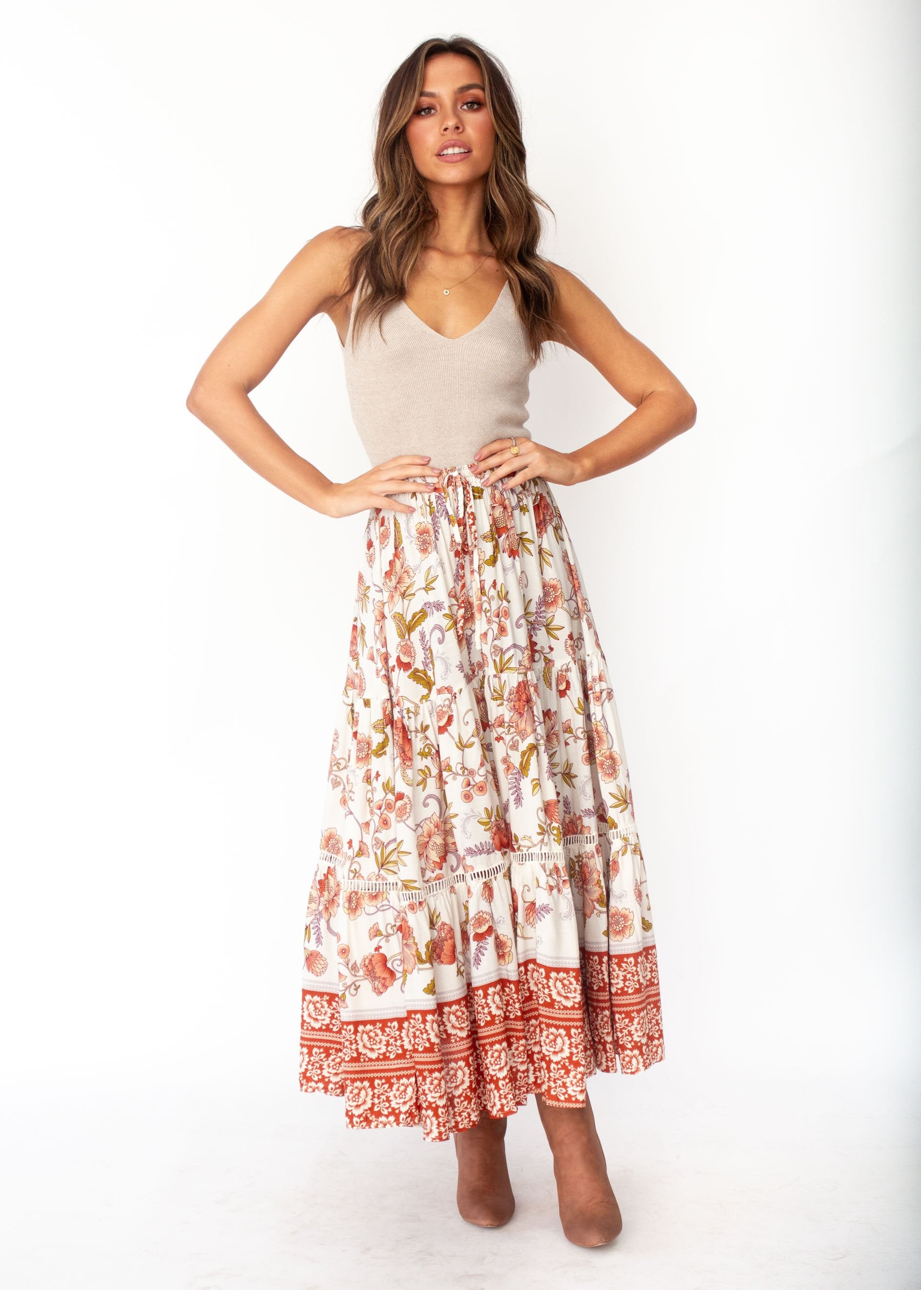 Josie Maxi Skirt - Autumn