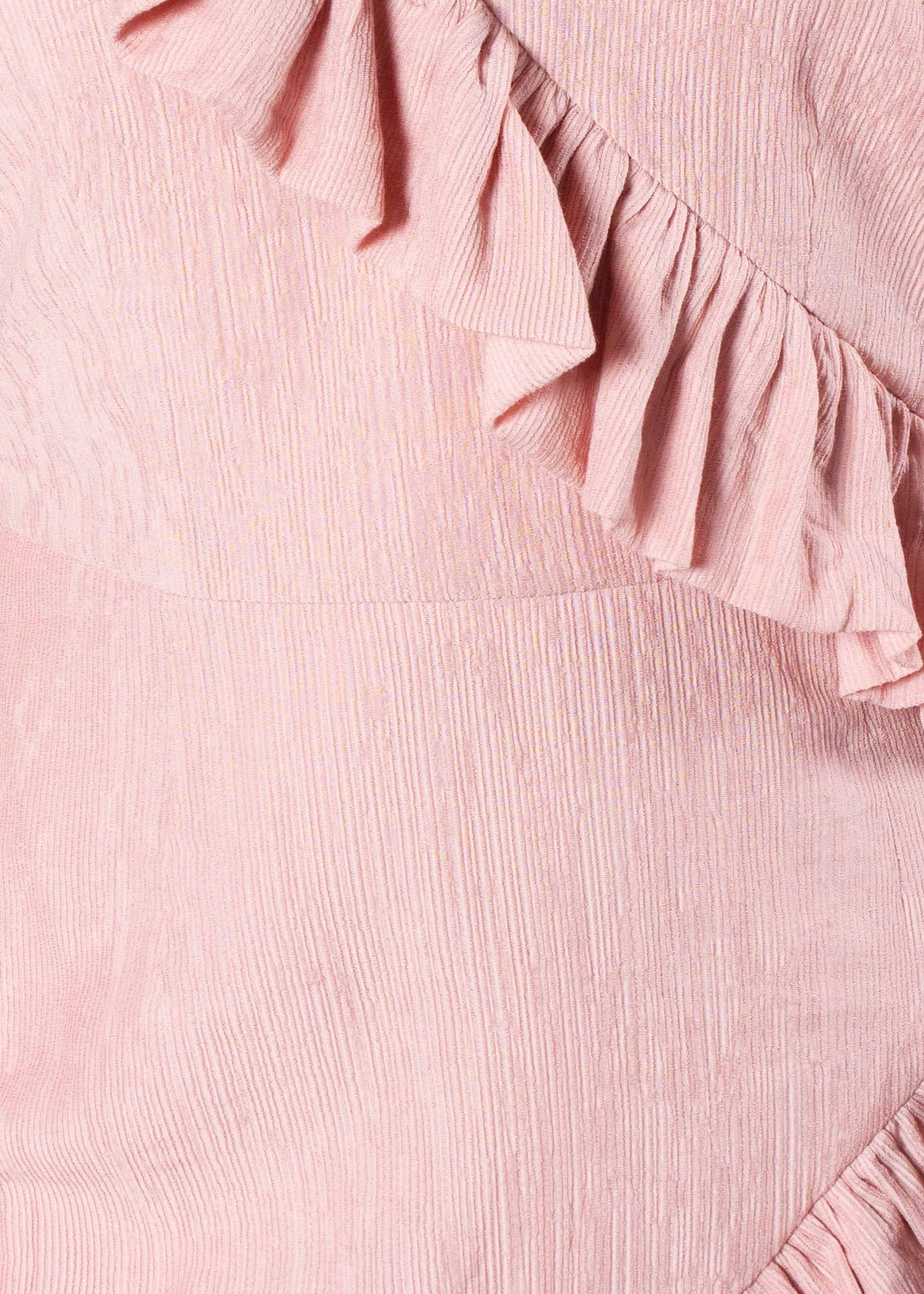 Fall in Love Frill Dress - Blush Pink