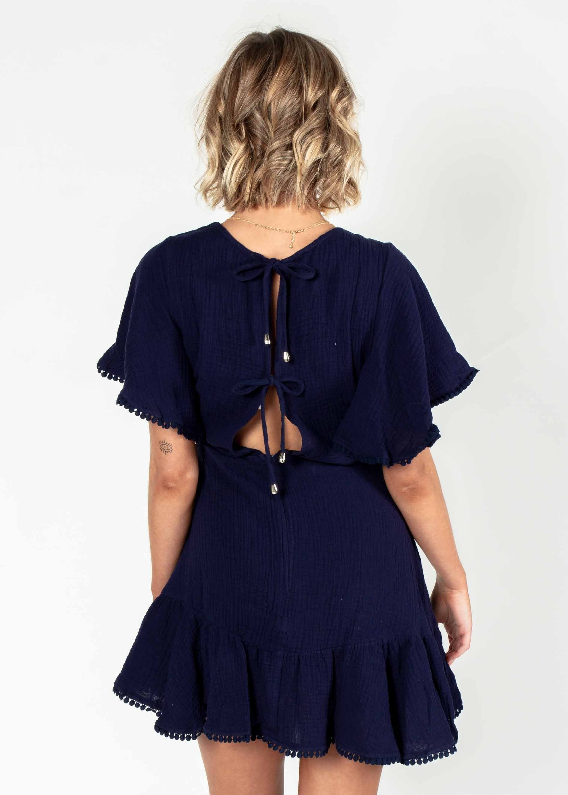One Dance Dress - Navy