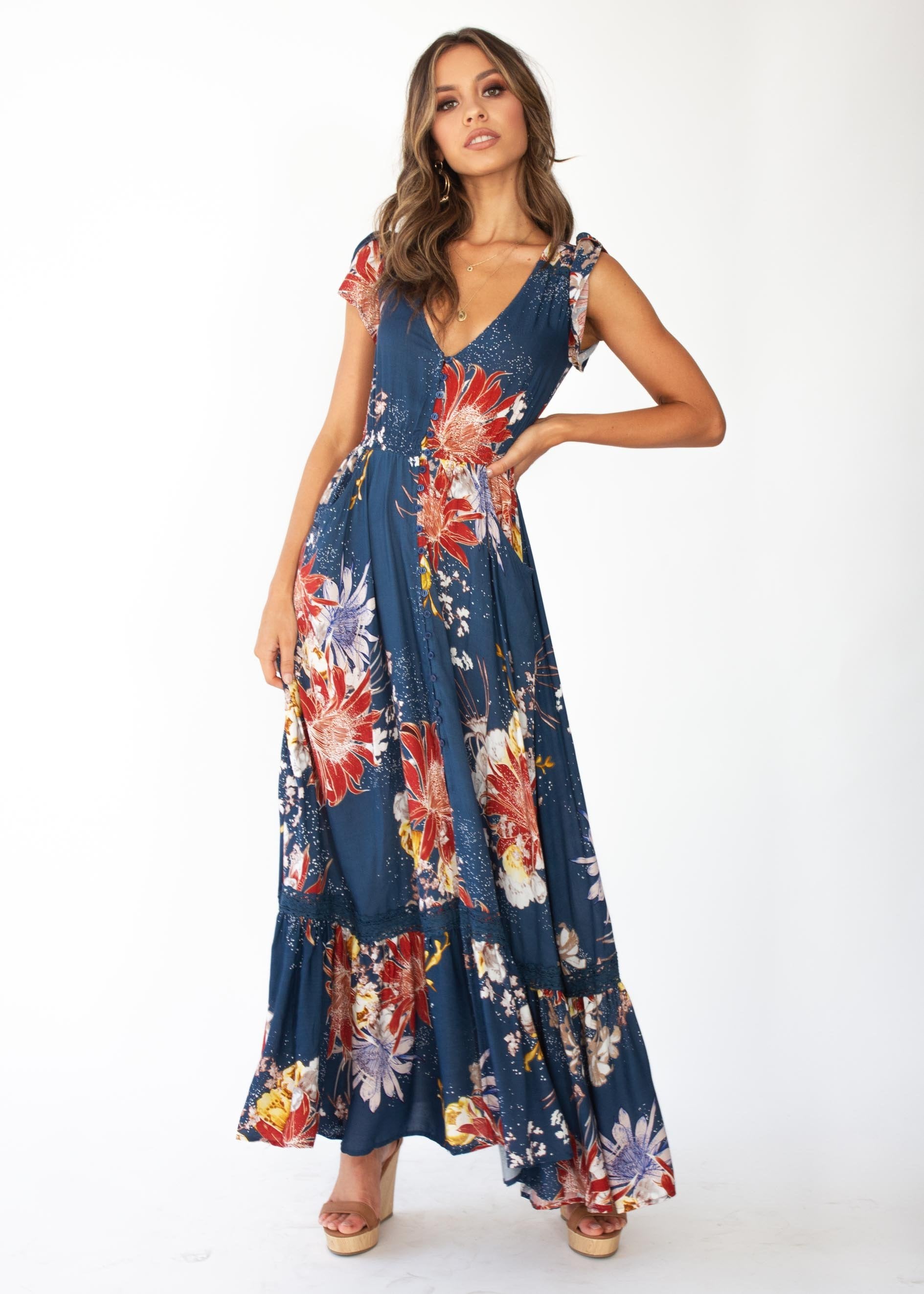 Carmen Maxi Dress - Liza