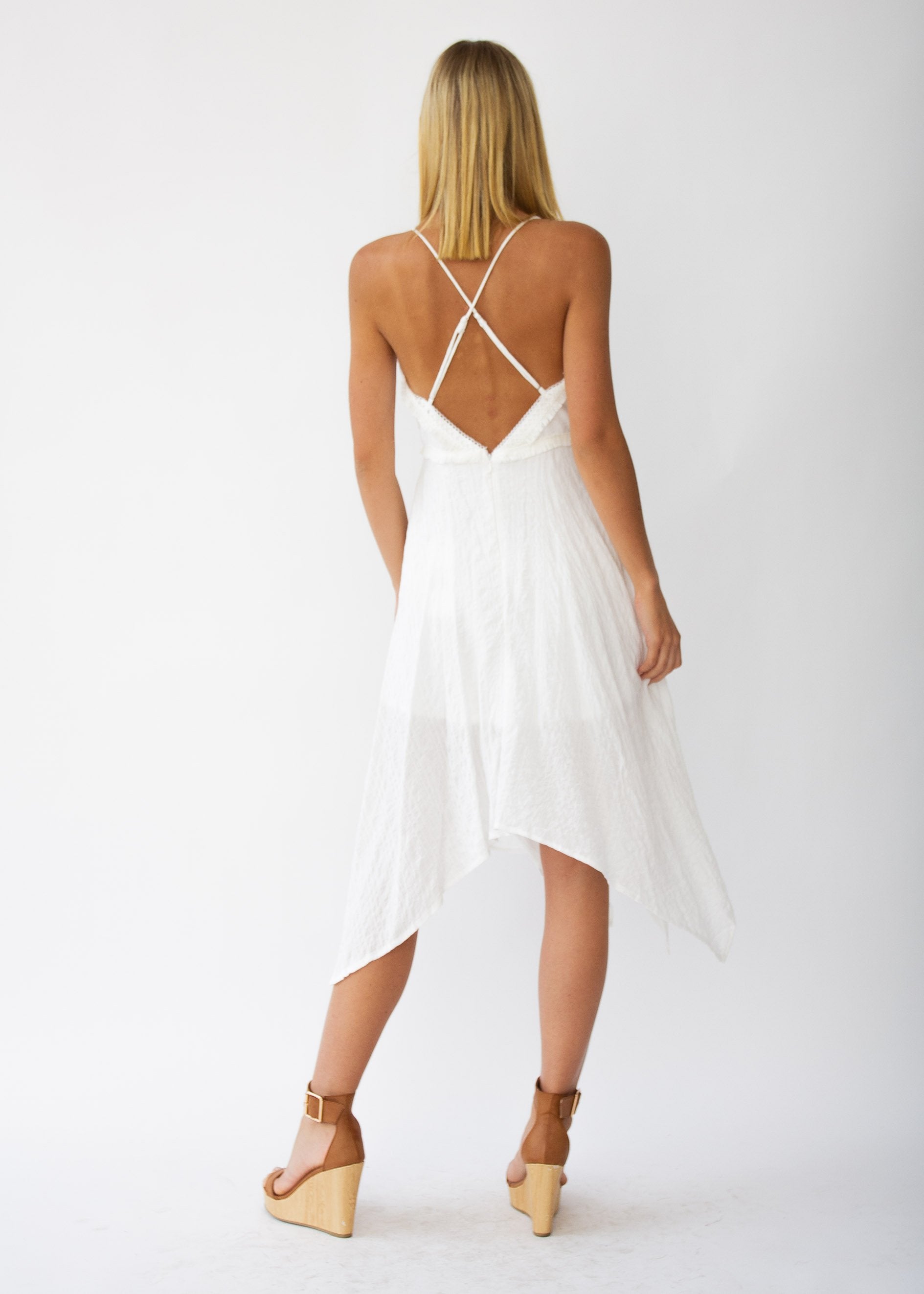 Innika Midi Dress - White