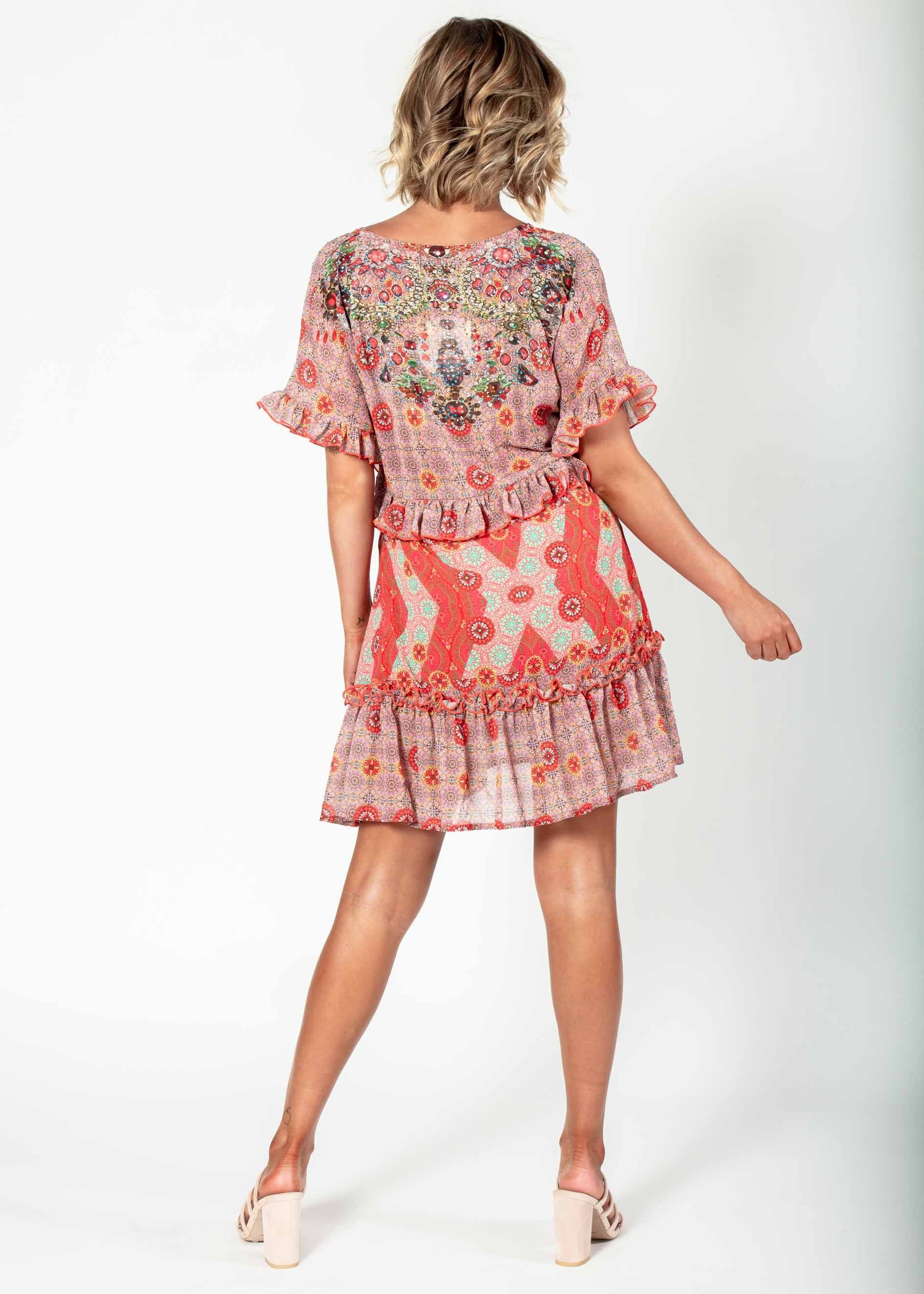Hold Me Now Dress - Summer Spritz