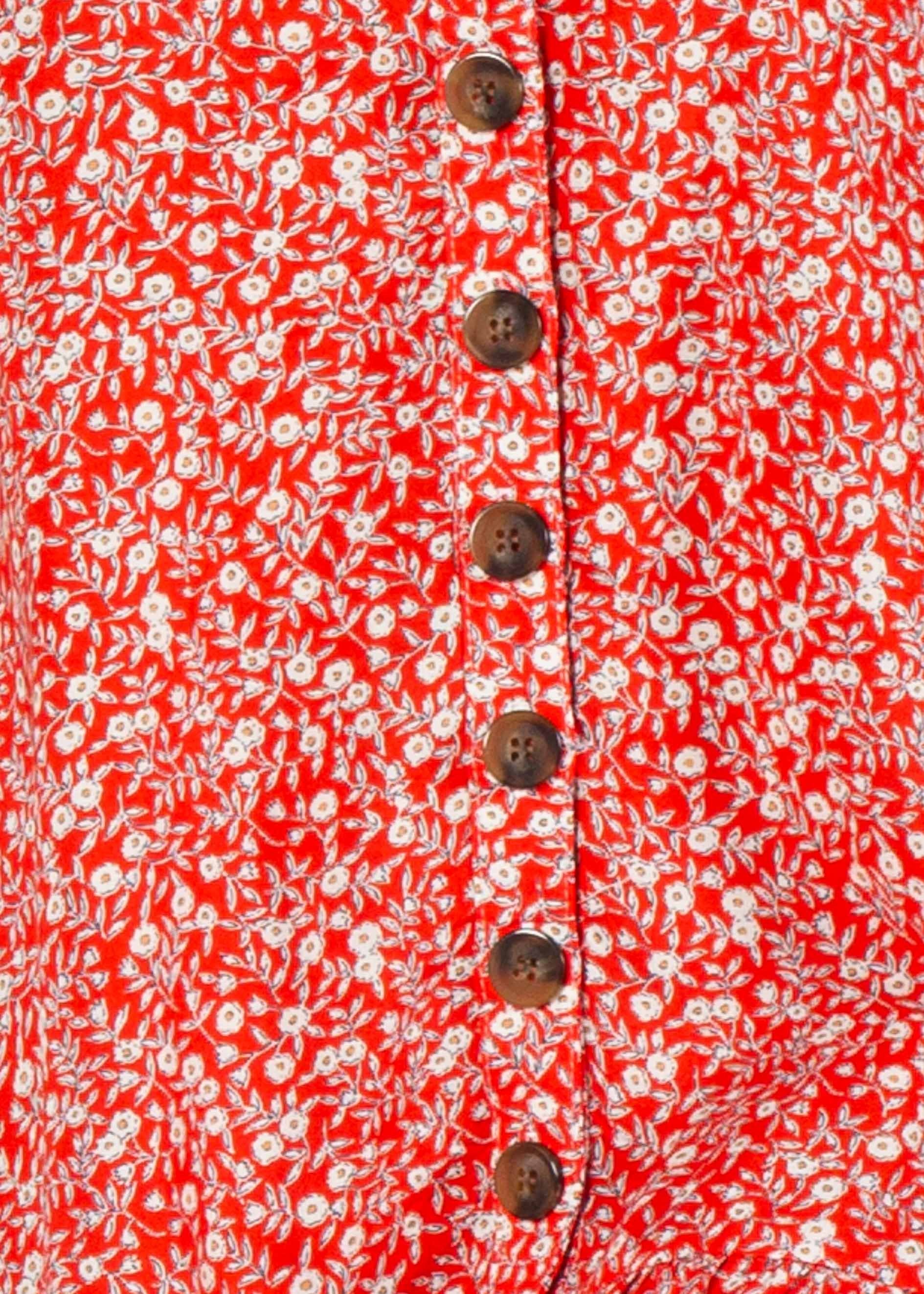 Lost In You Dress - Red Floral