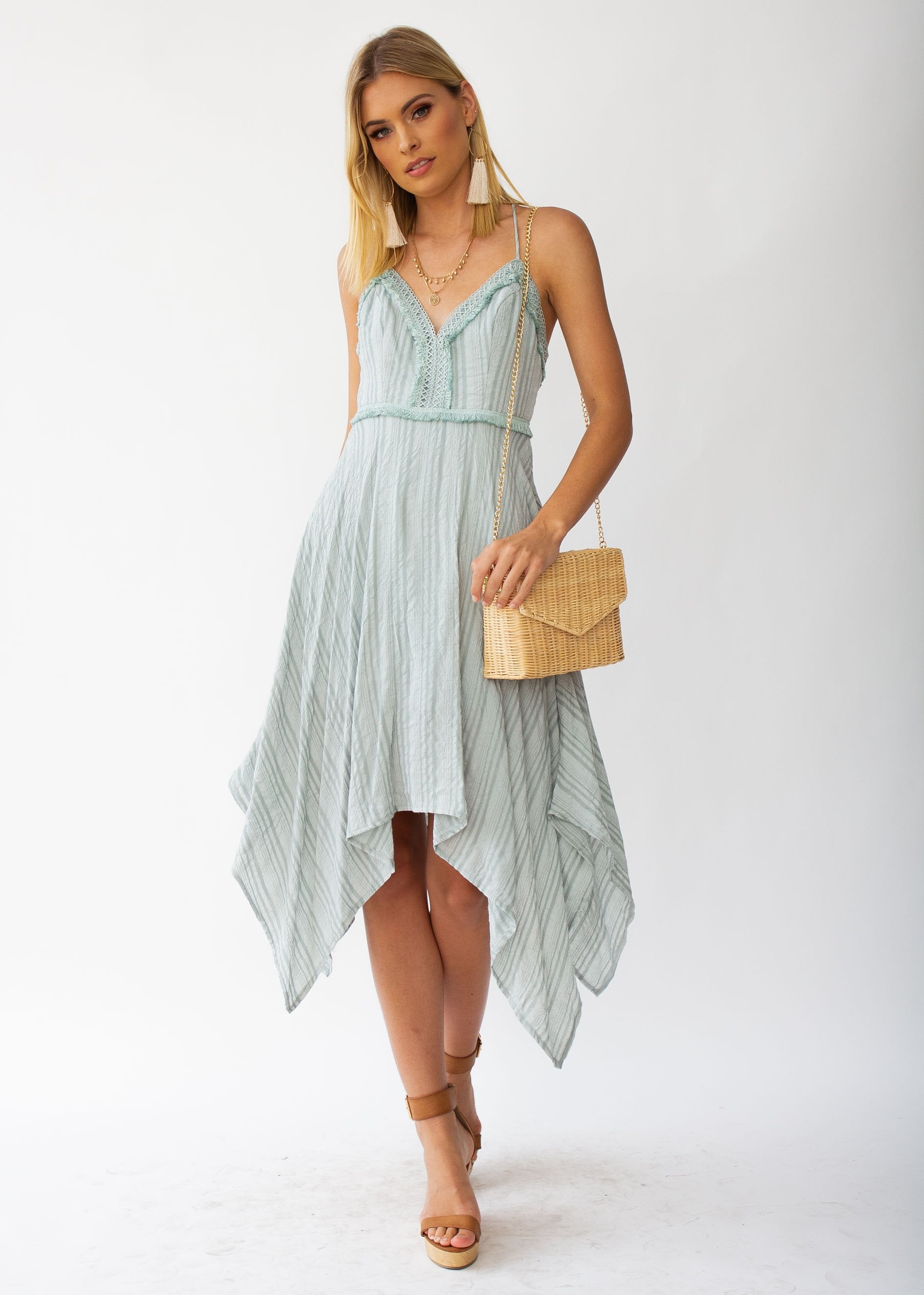Innika Midi Dress - Sage