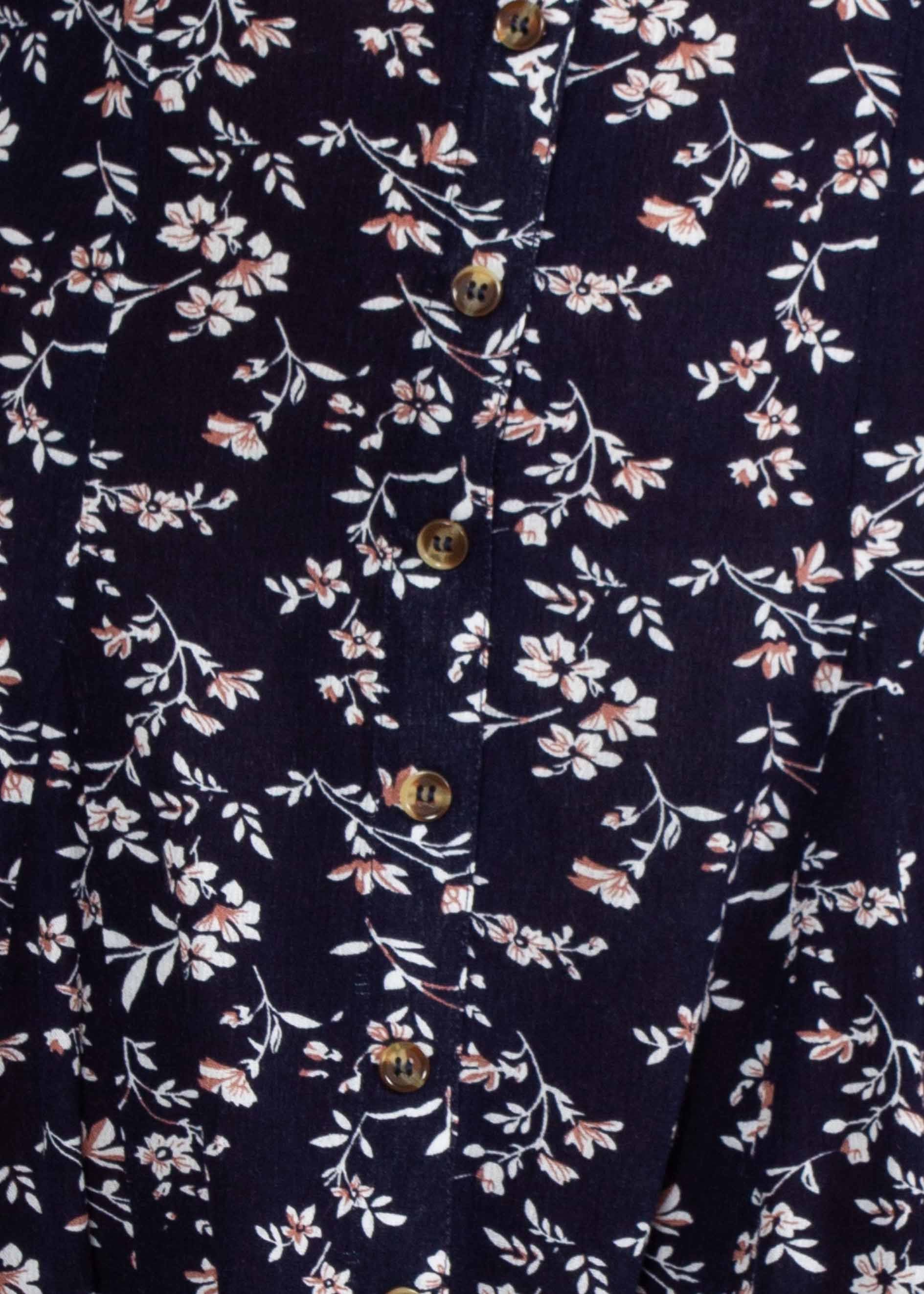 Sole Midi Dress - Navy Floral