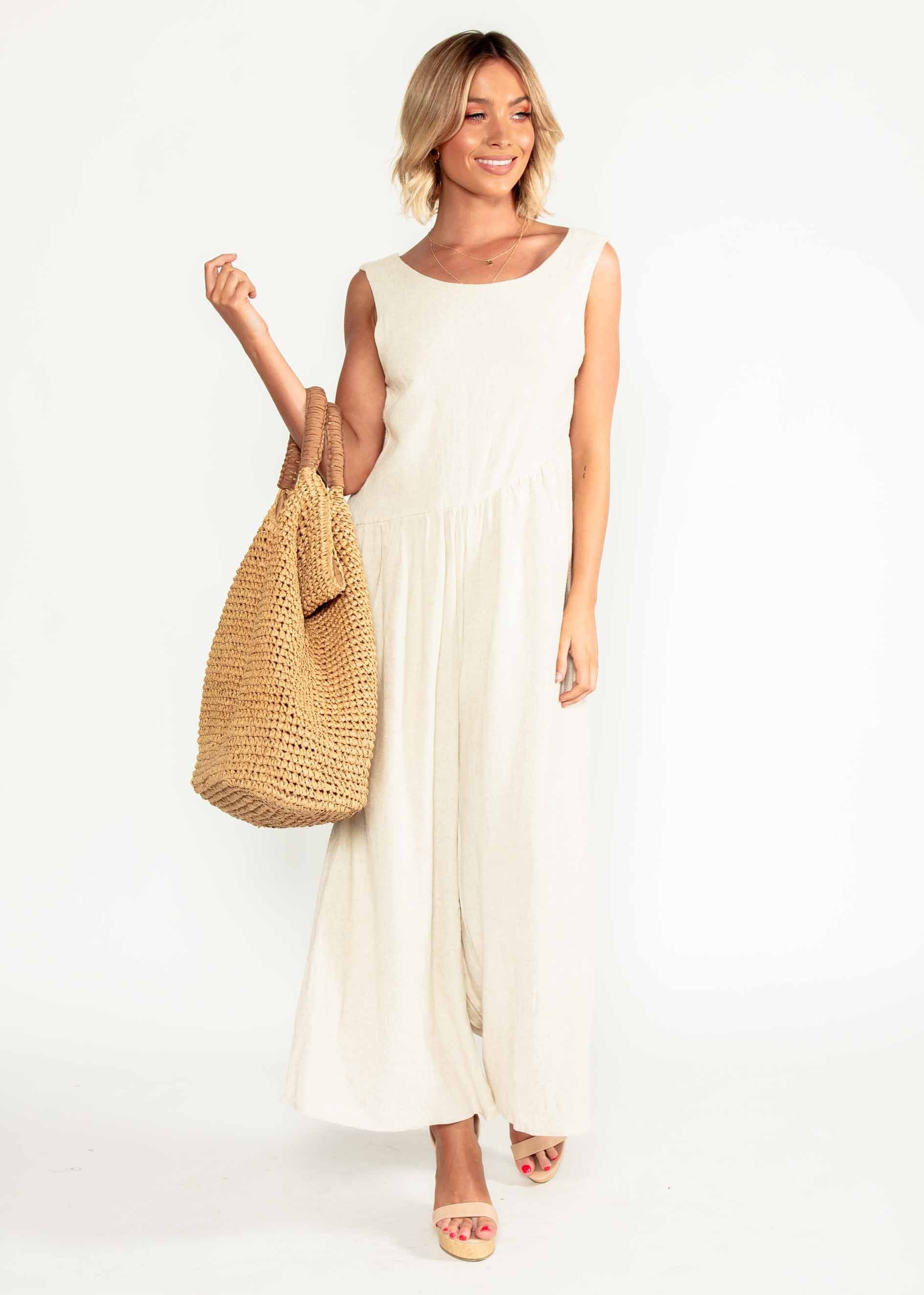 Free Living Pantsuit - Natural