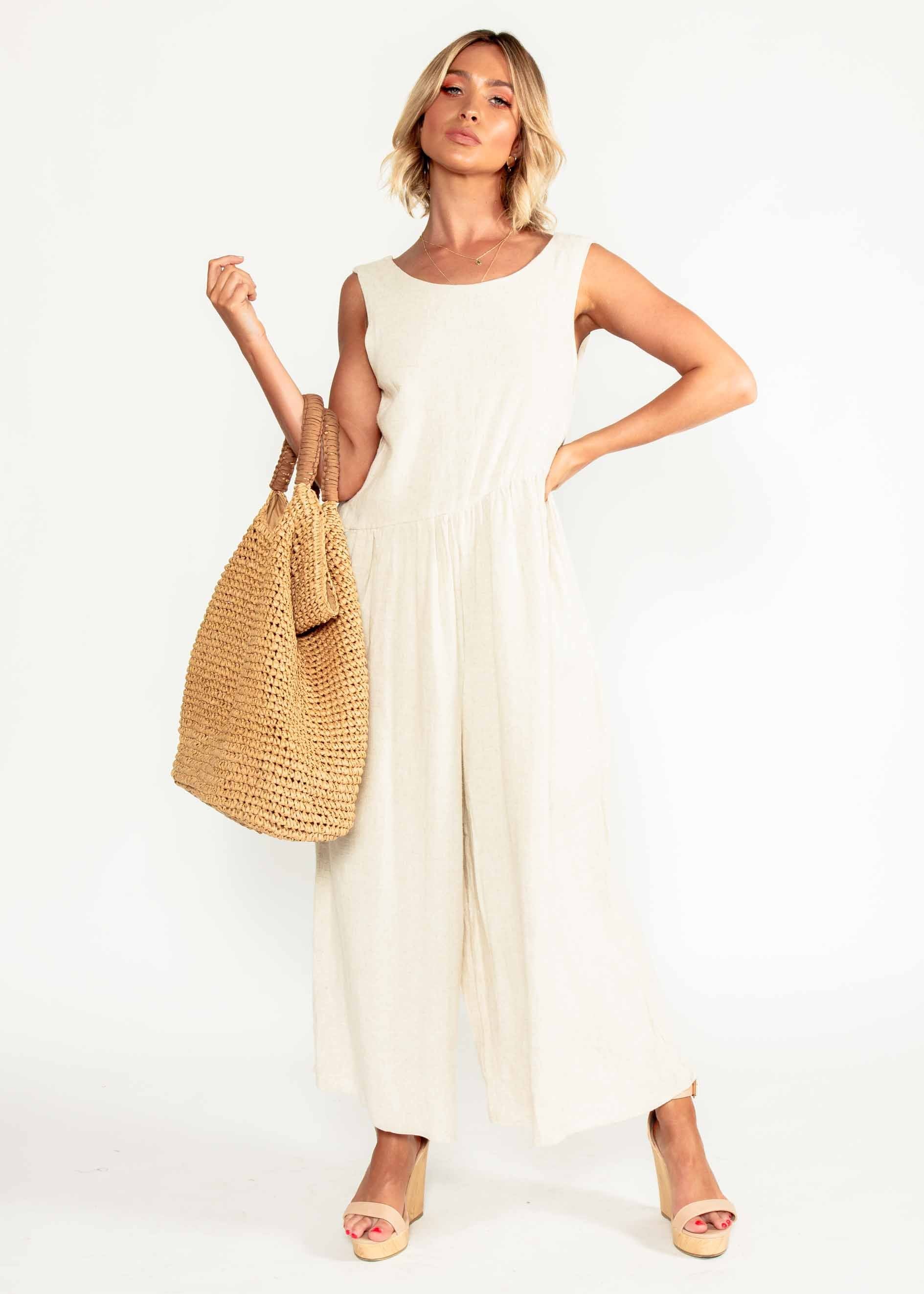 Free Living Pantsuit - Natural