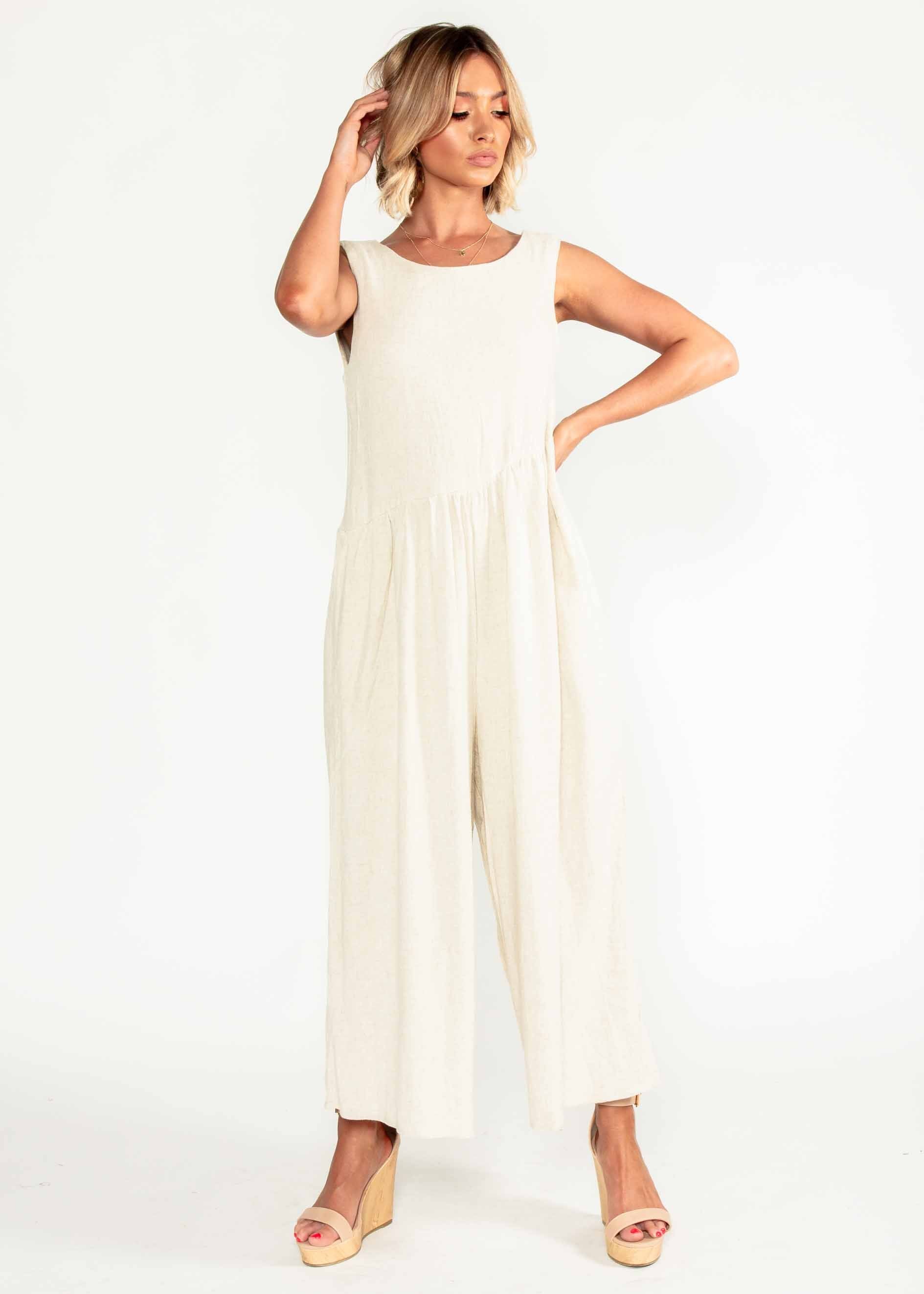 Free Living Pantsuit - Natural