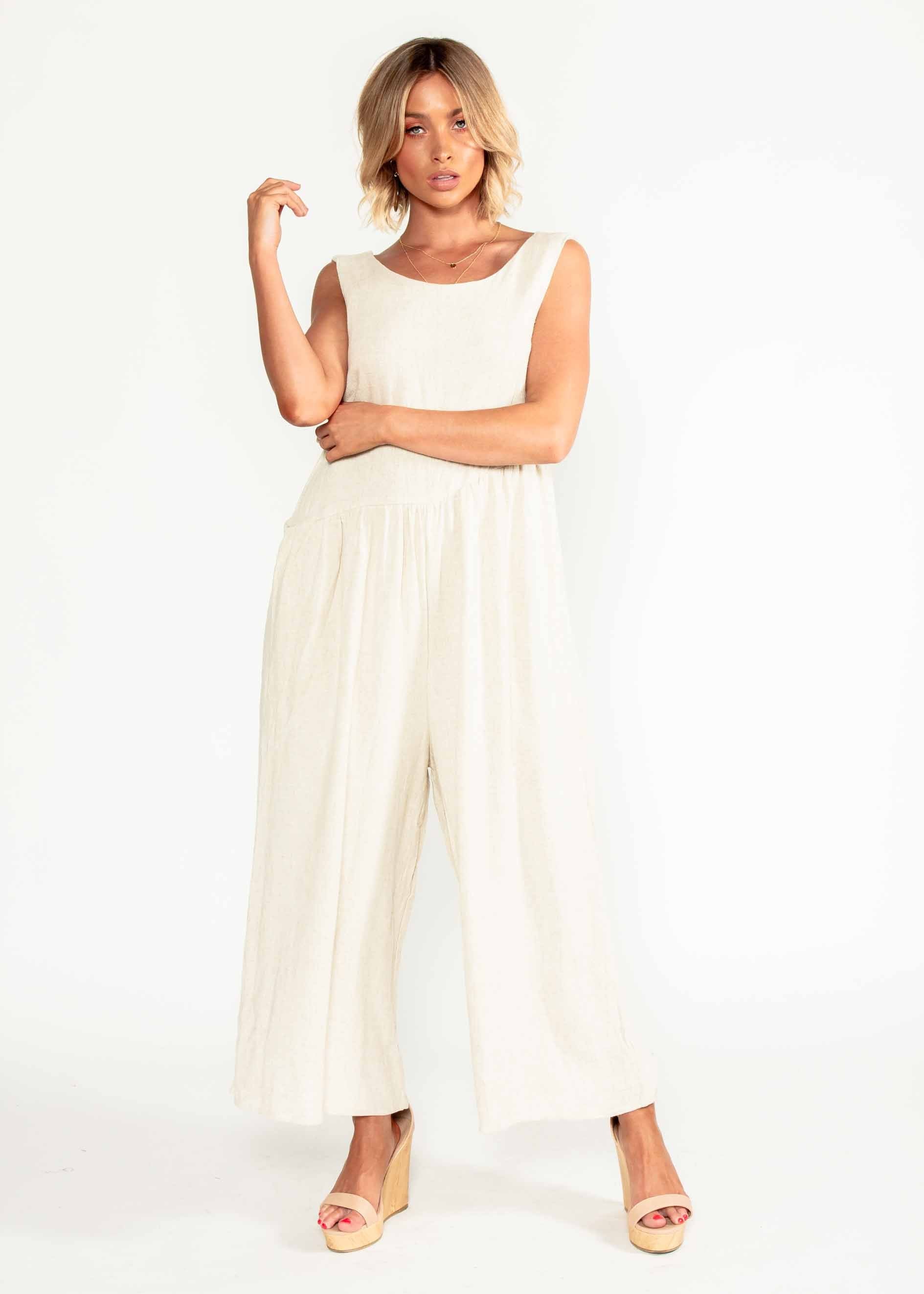 Free Living Pantsuit - Natural
