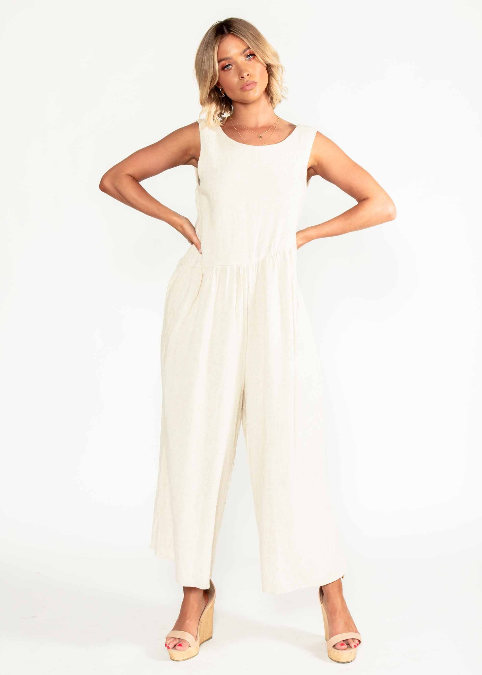 Free Living Pantsuit - Natural