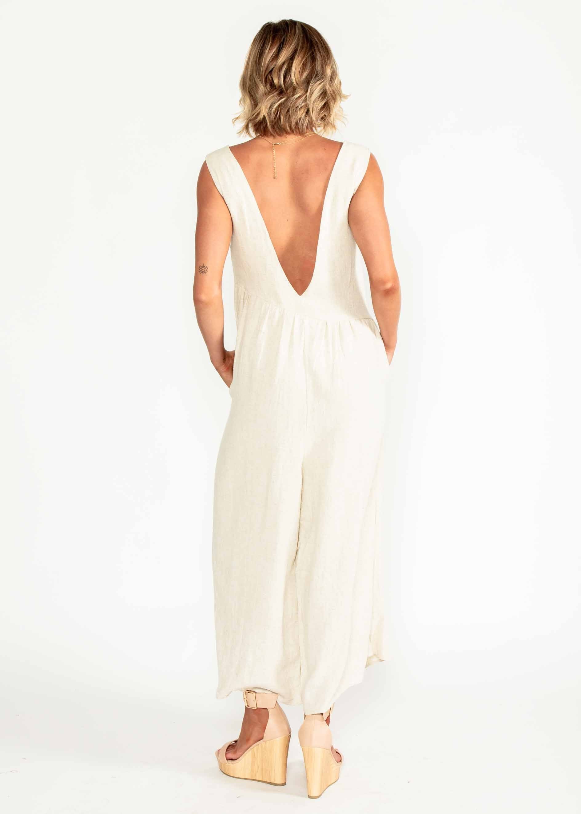 Free Living Pantsuit - Natural