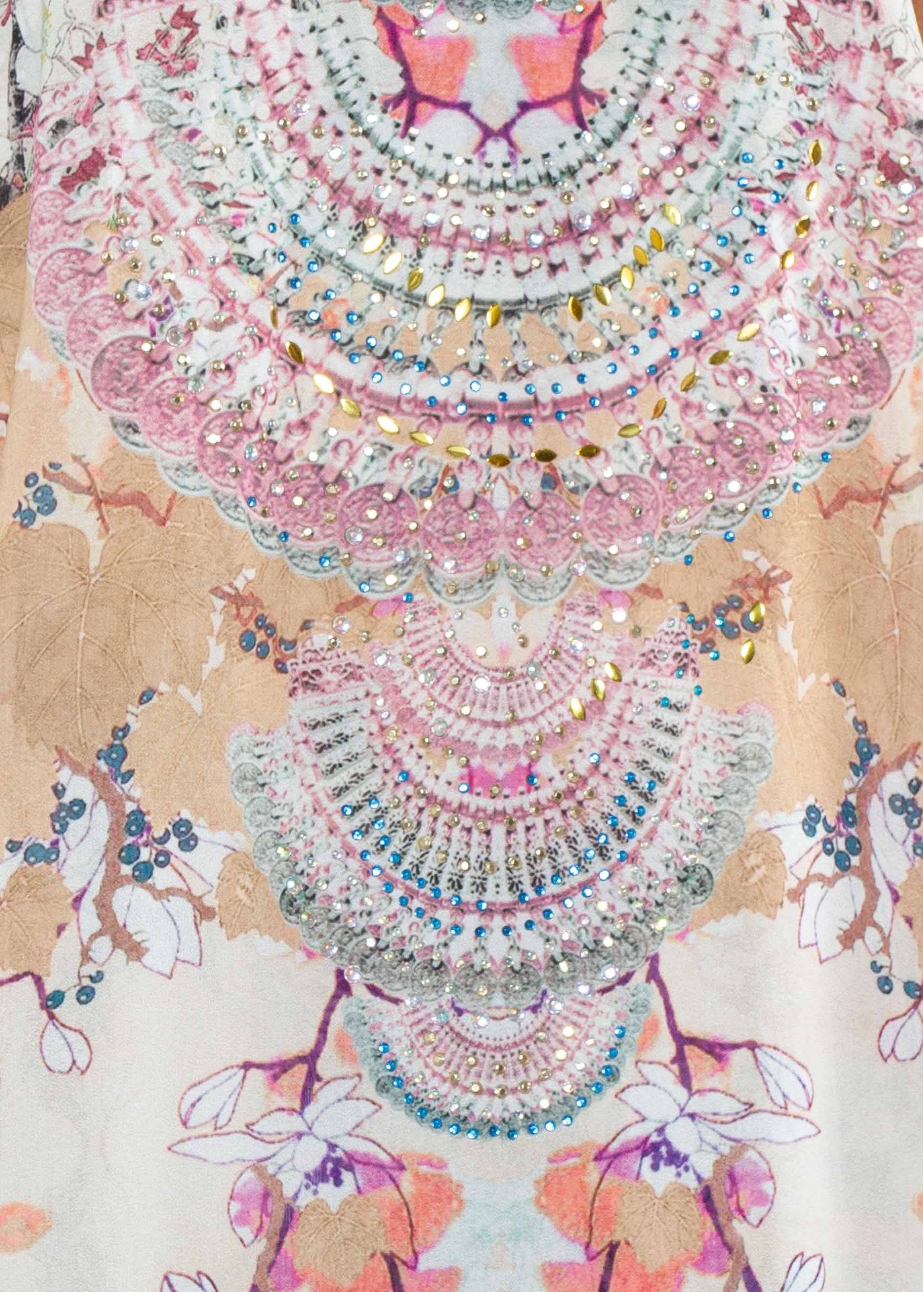 Lost Lotus Chiffon Maxi - Enchanted Dreams