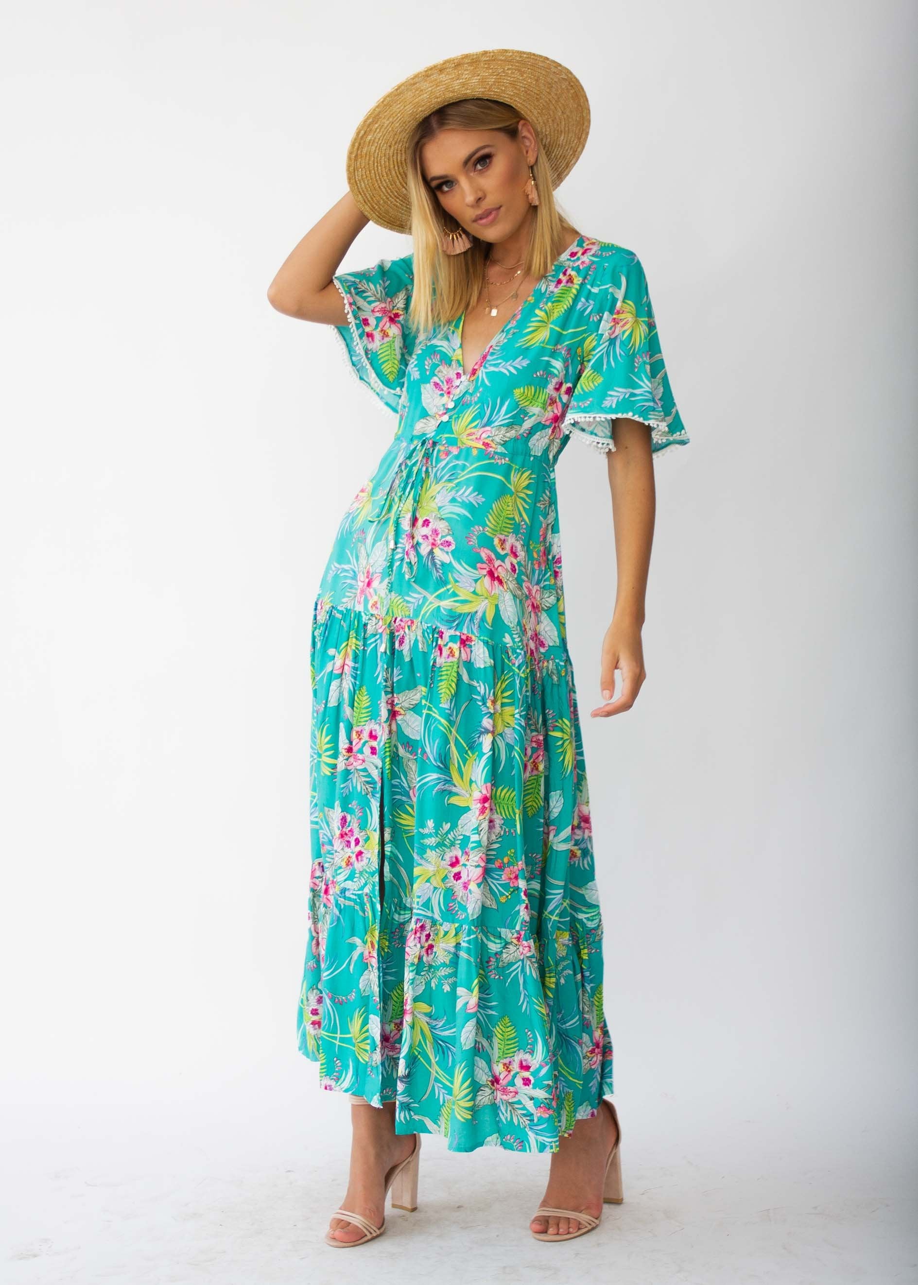 Kelsey Maxi Dress - Amazonia