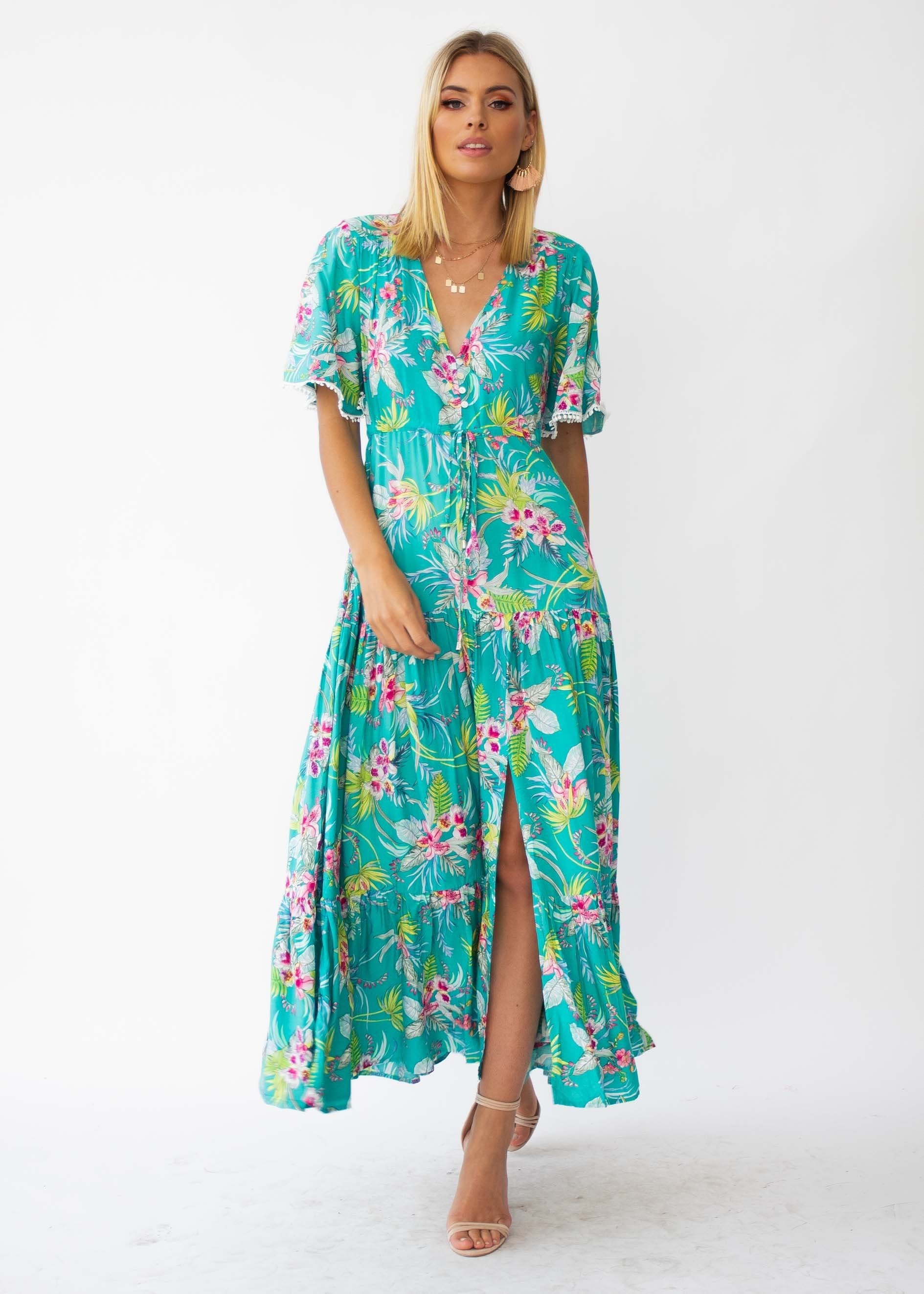 Kelsey Maxi Dress - Amazonia