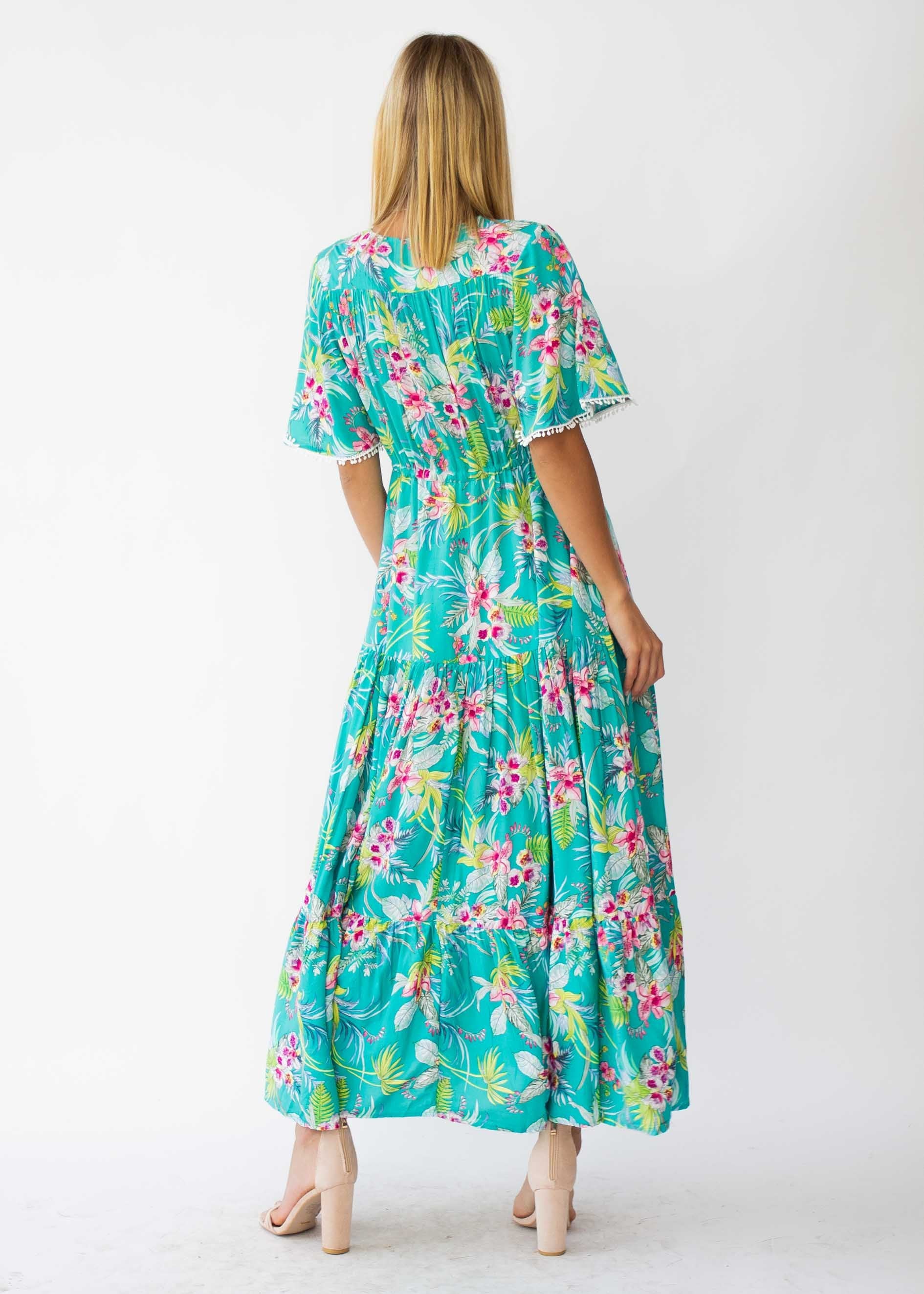 Kelsey Maxi Dress - Amazonia