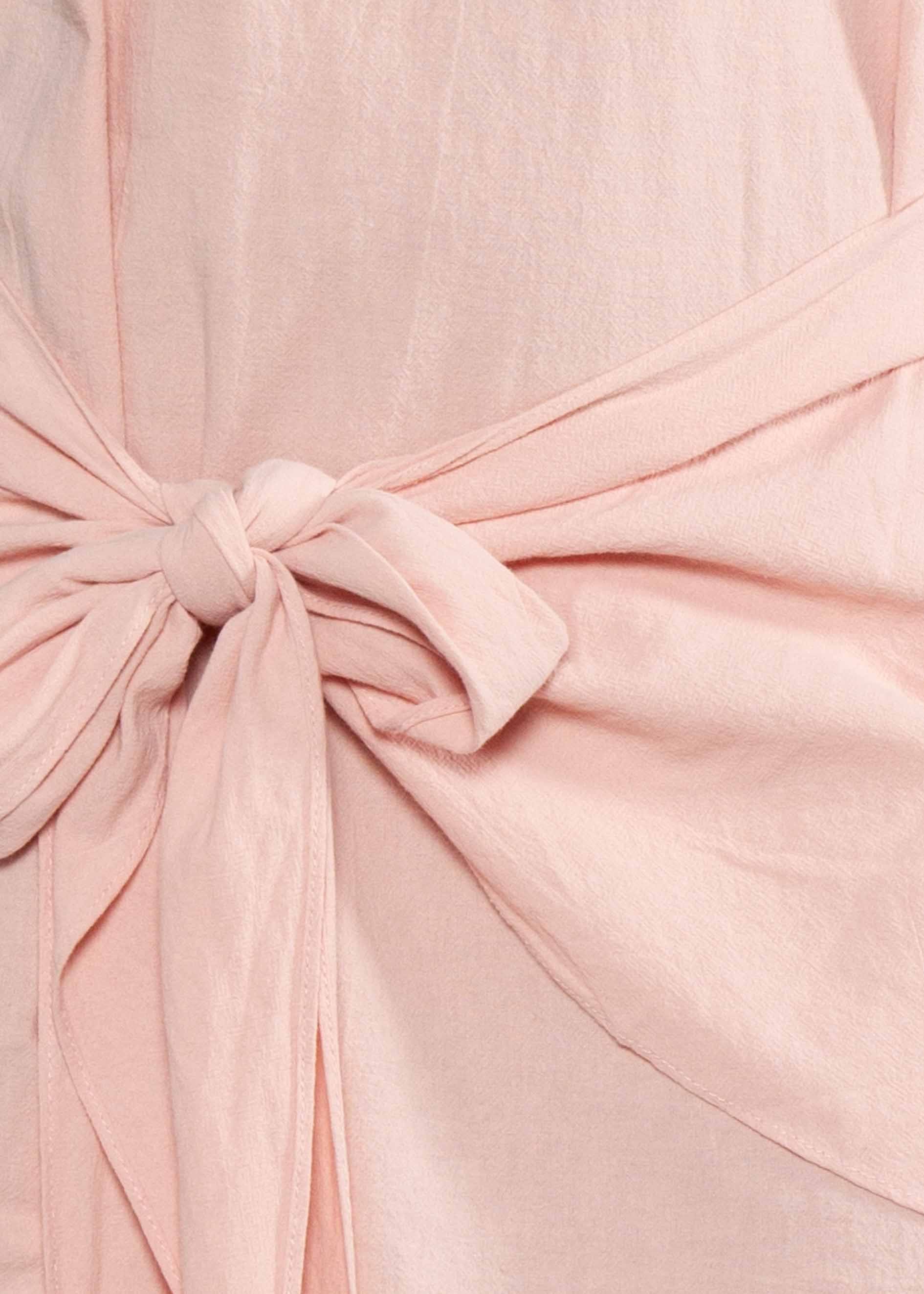 Hua Linen Dress - Blush