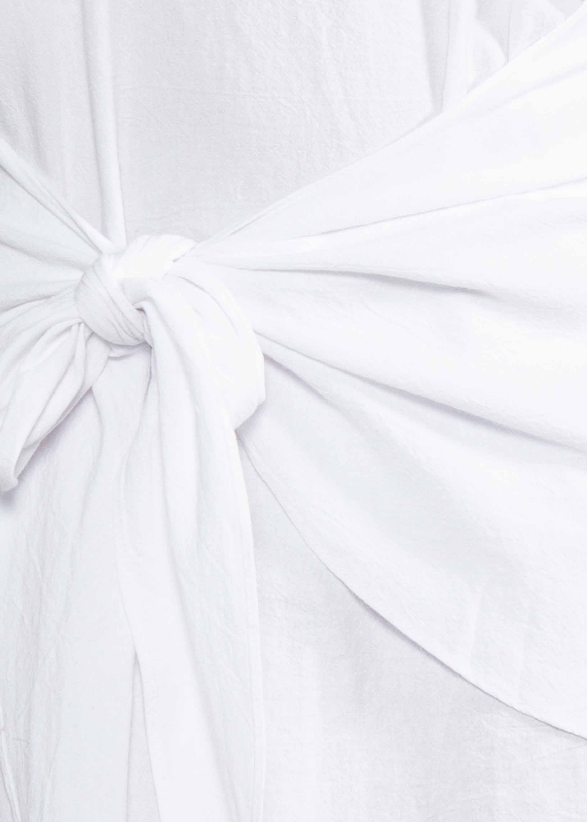Hua Linen Dress - White