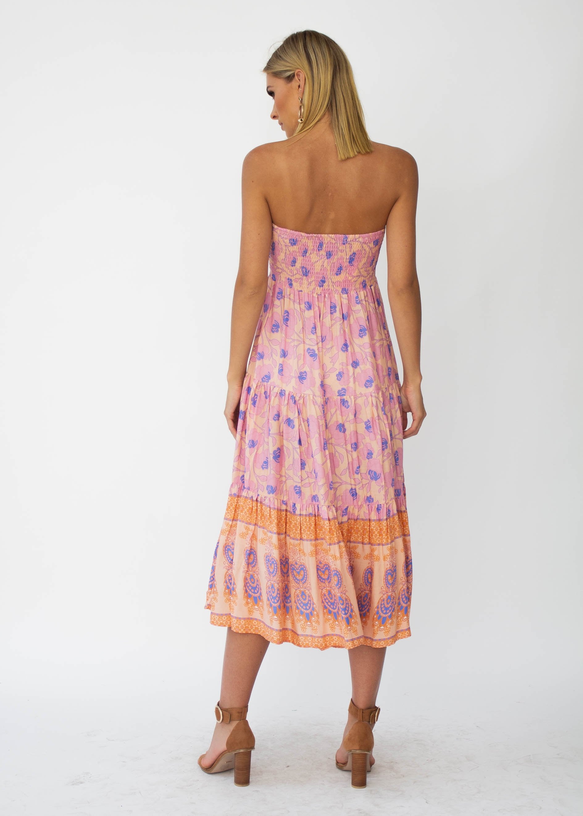 Xandra Midi Dress - Malibu