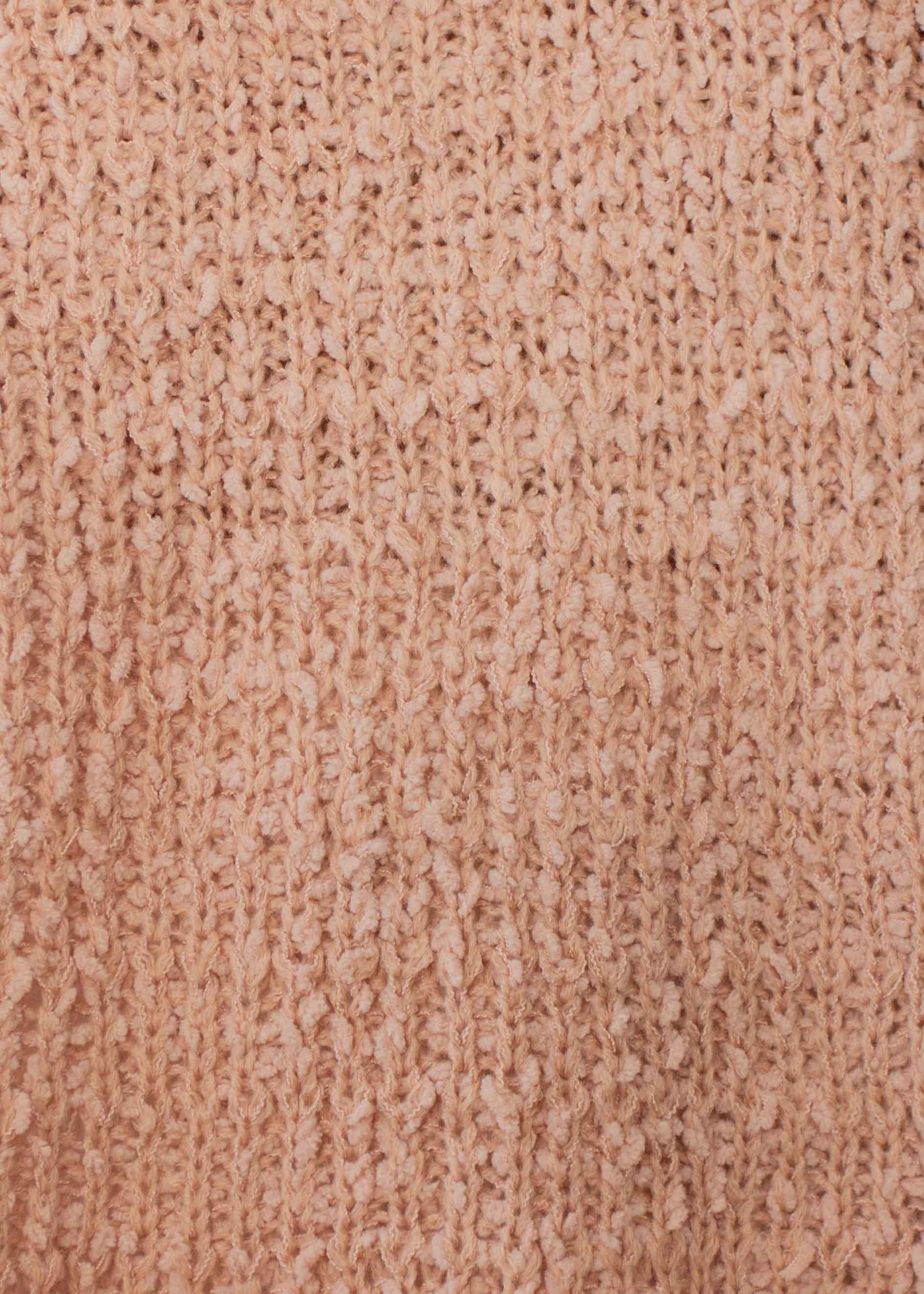 Belong Here V Neck Sweater - Blush