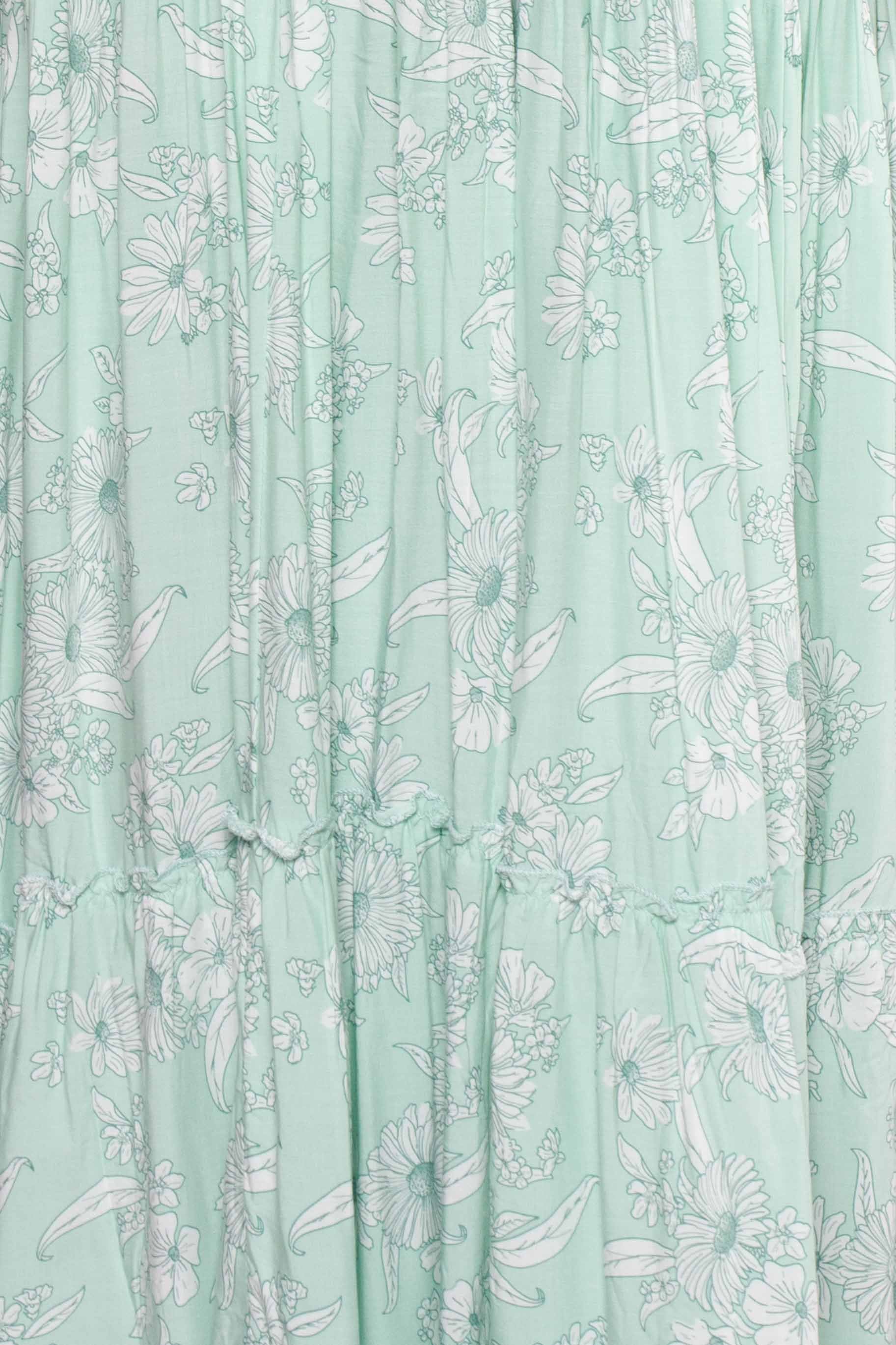 Salsa Strapless Maxi Dress - Summer Breeze