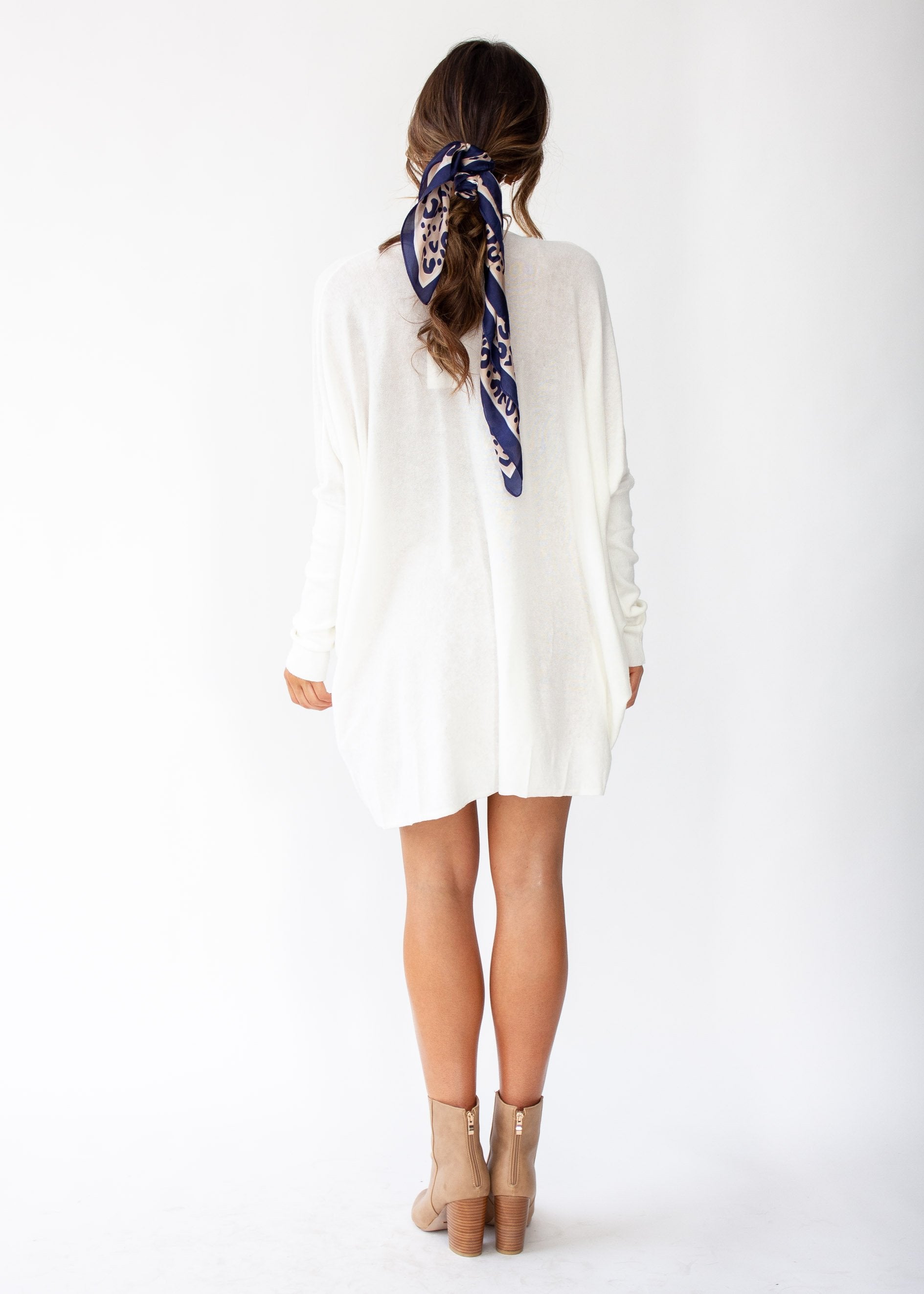 Daytona Twist Knit Top - Cream