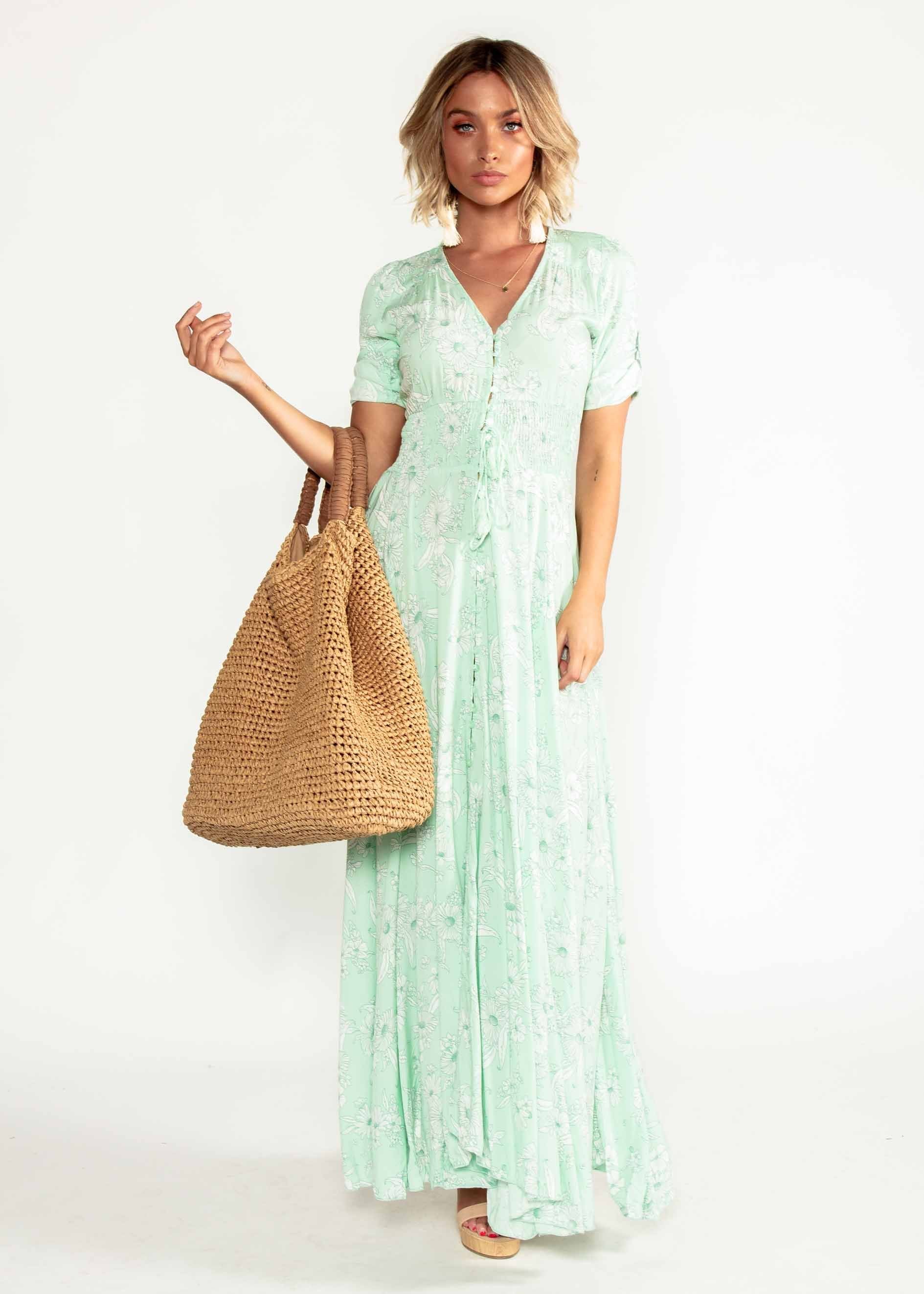 New Romantics Maxi Dress - Summer Breeze