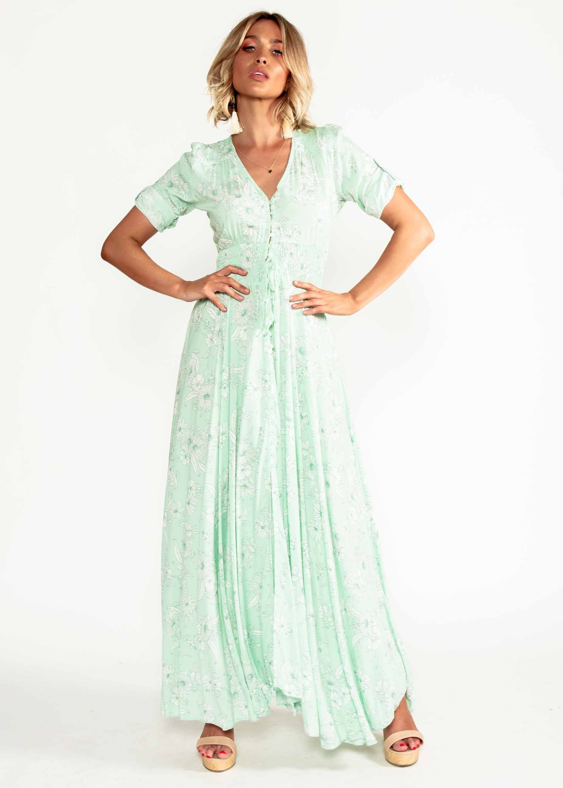 New Romantics Maxi Dress - Summer Breeze