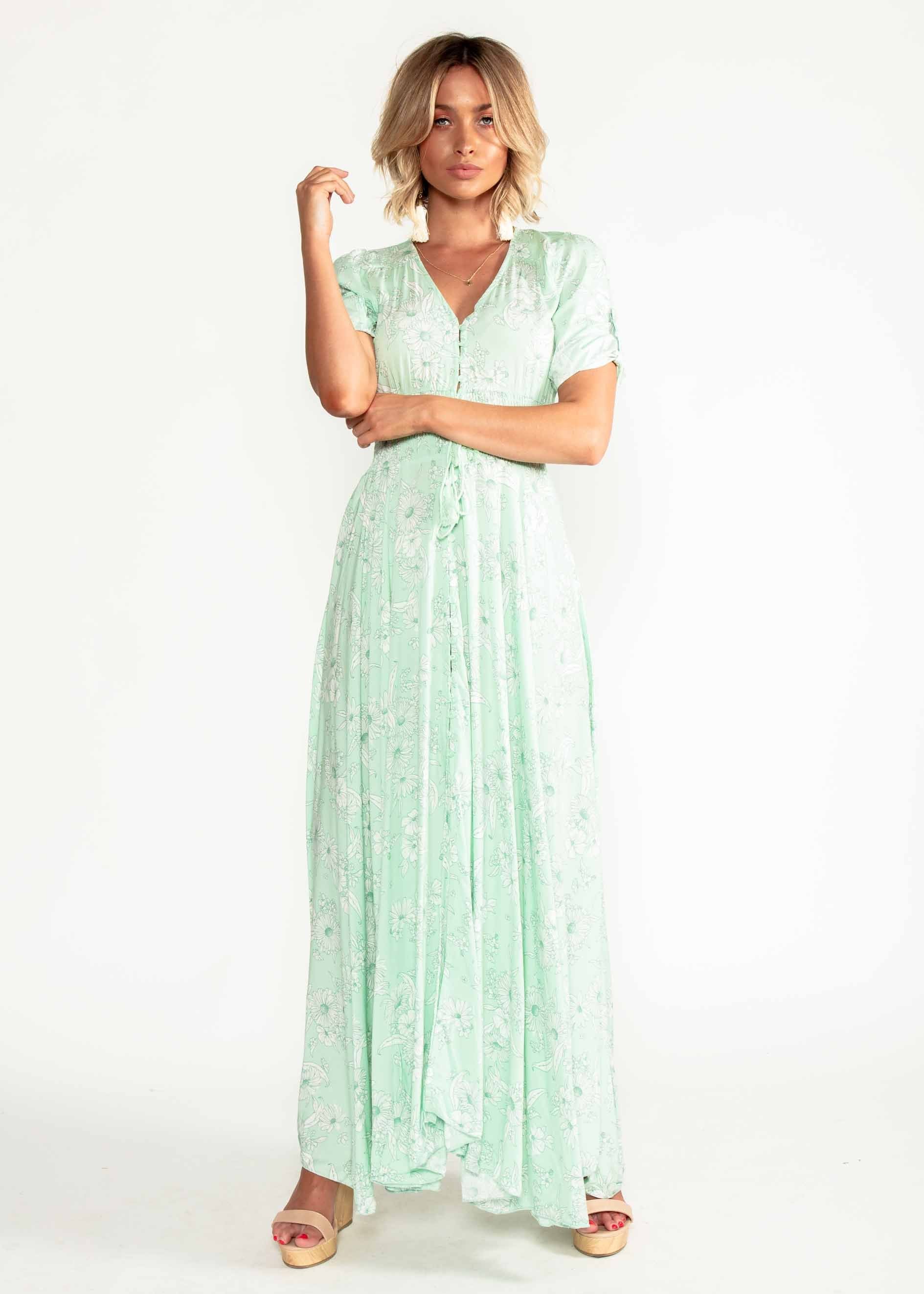 New Romantics Maxi Dress - Summer Breeze