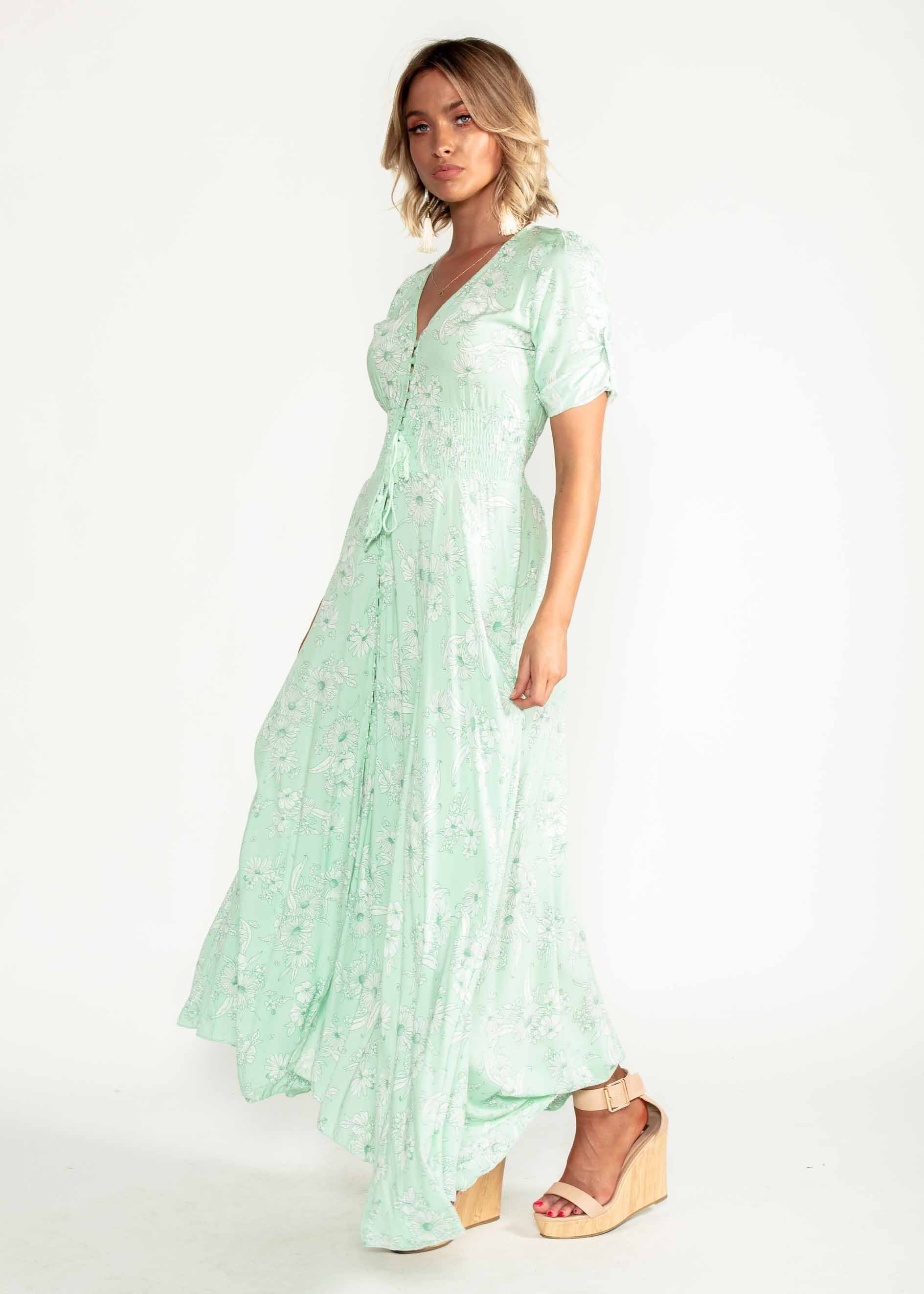 New Romantics Maxi Dress - Summer Breeze