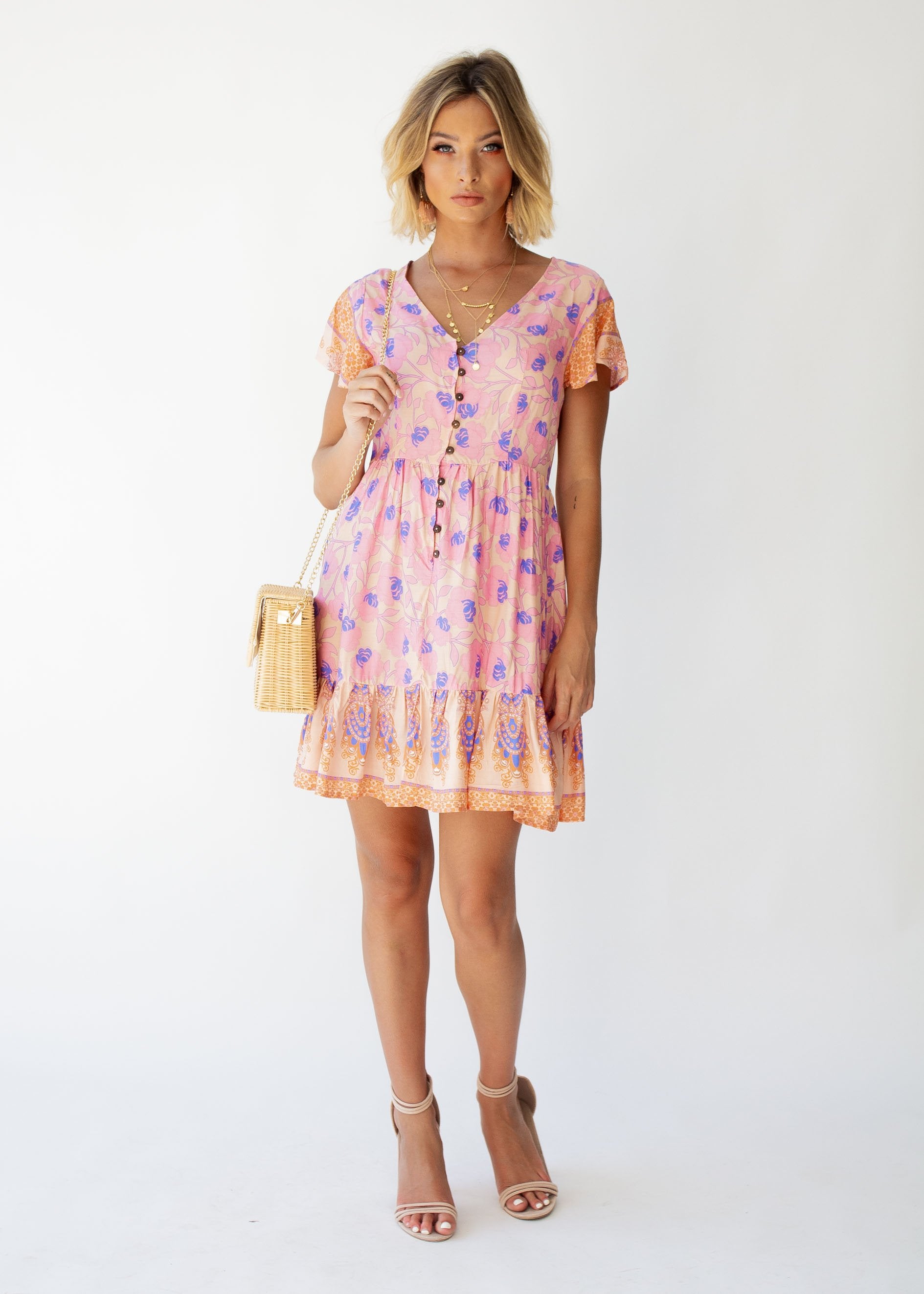 Sumatra Swing Dress - Malibu