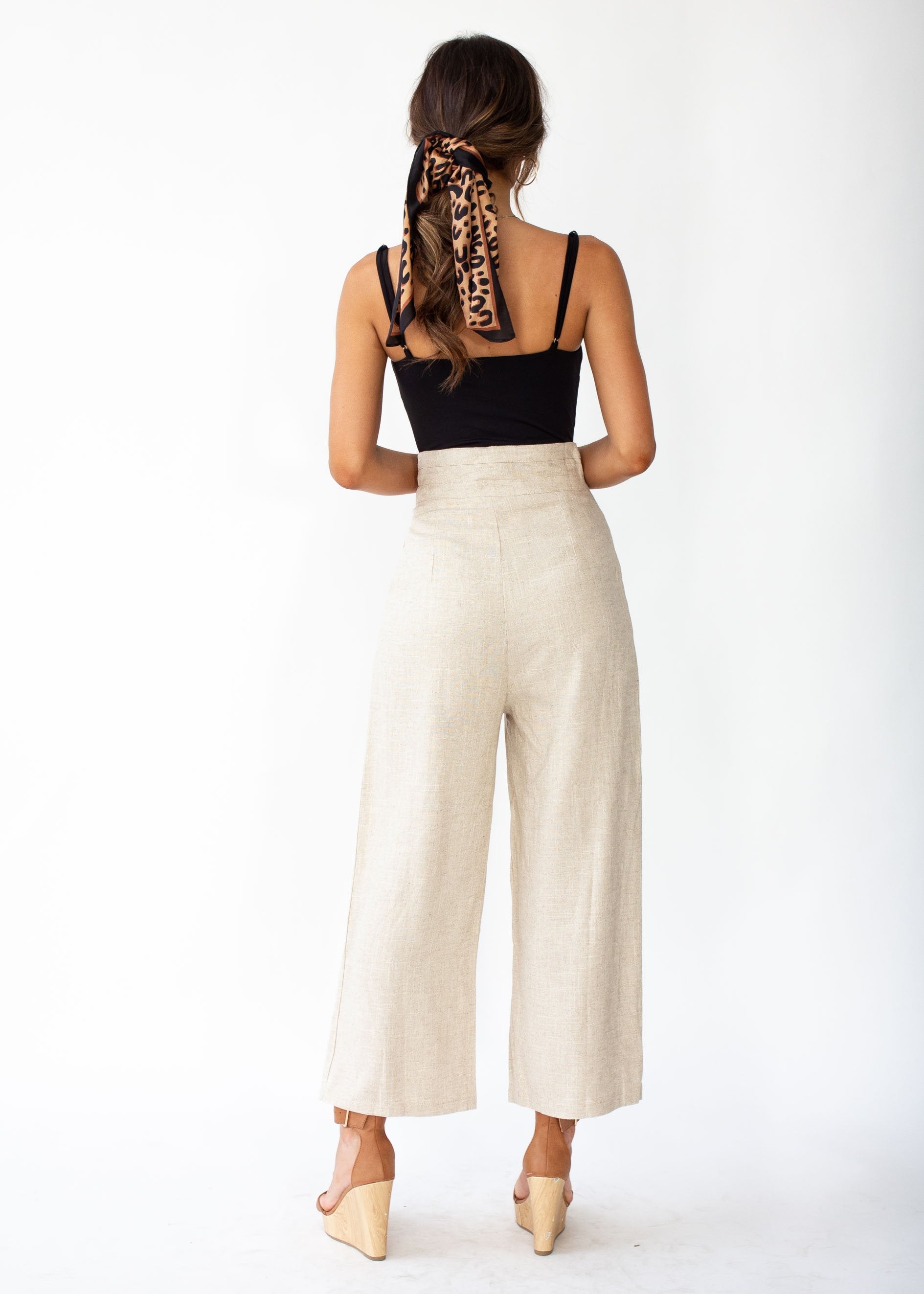 Set The Tone Pants - Natural