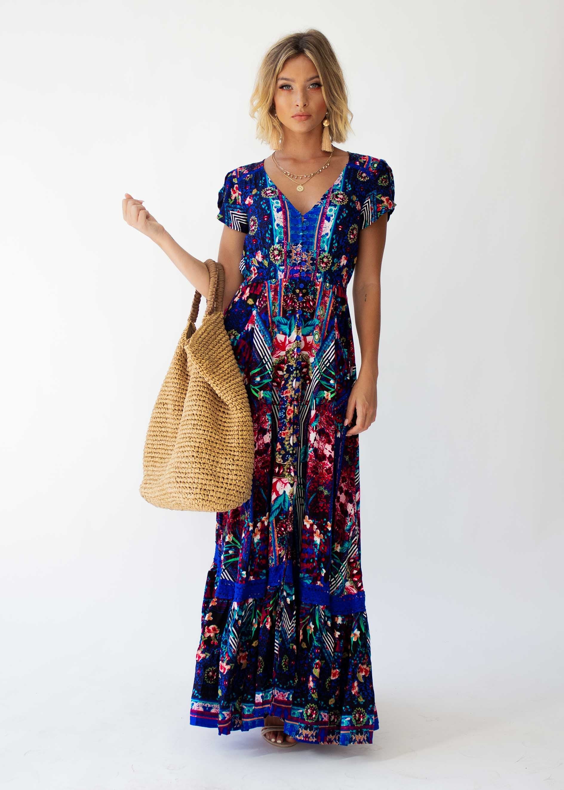 Carmen Maxi Dress - Rocco