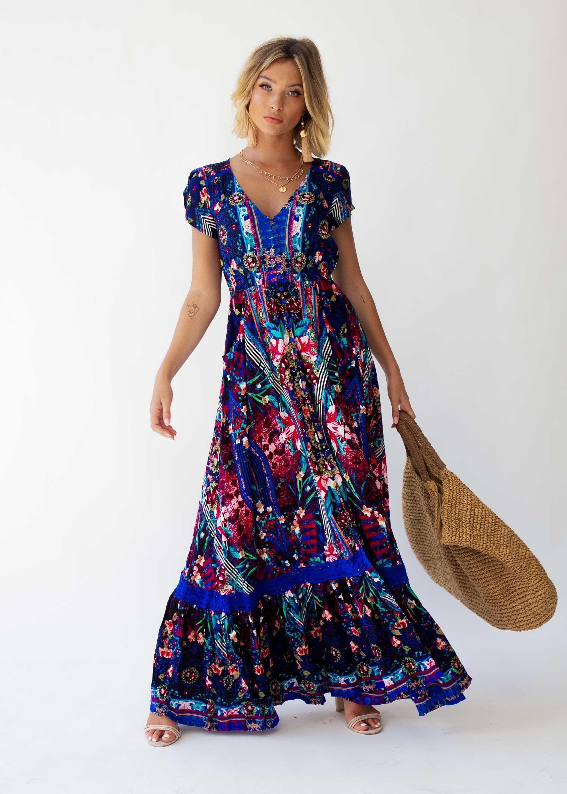 Carmen Maxi Dress - Rocco