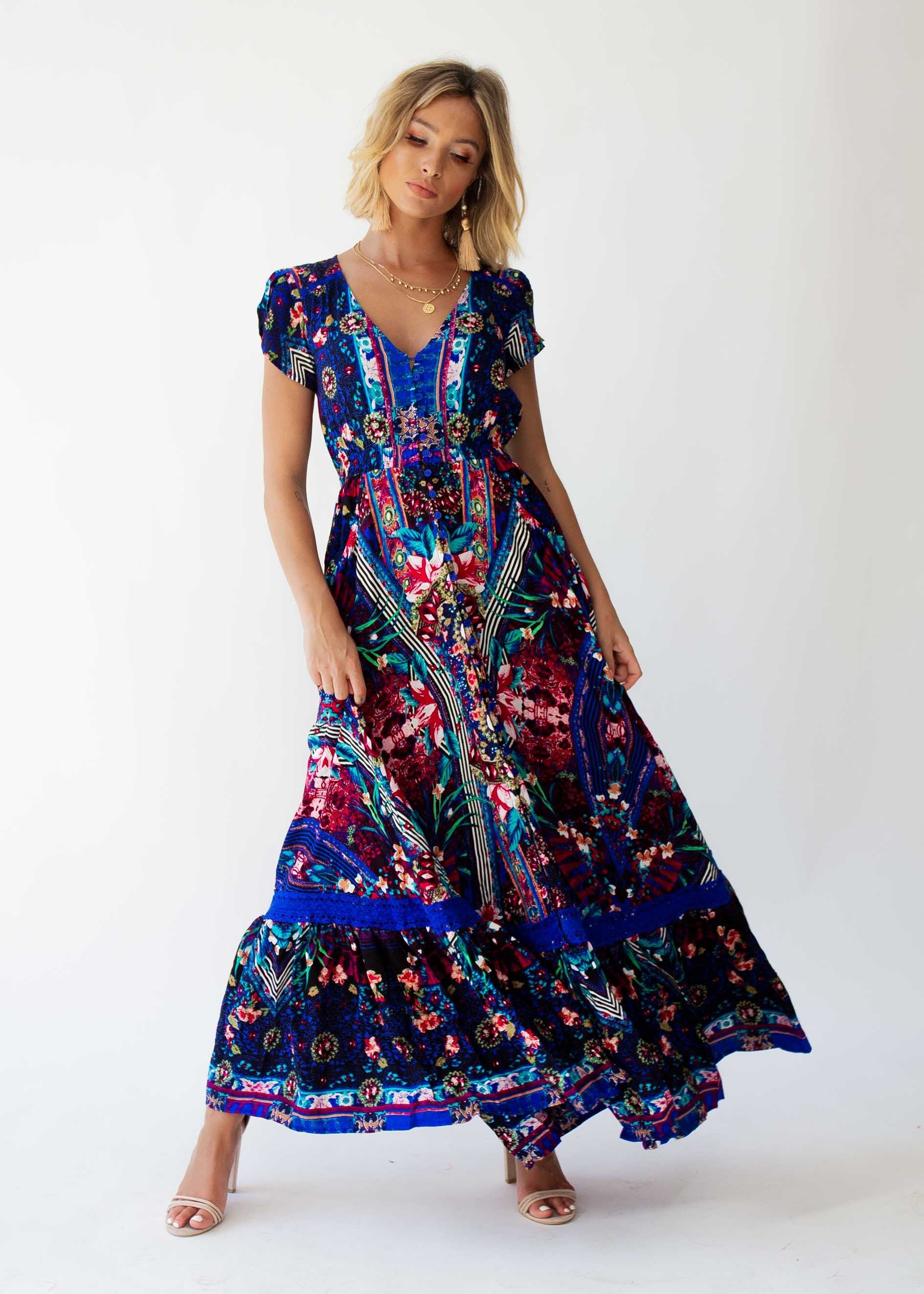 Carmen Maxi Dress - Rocco