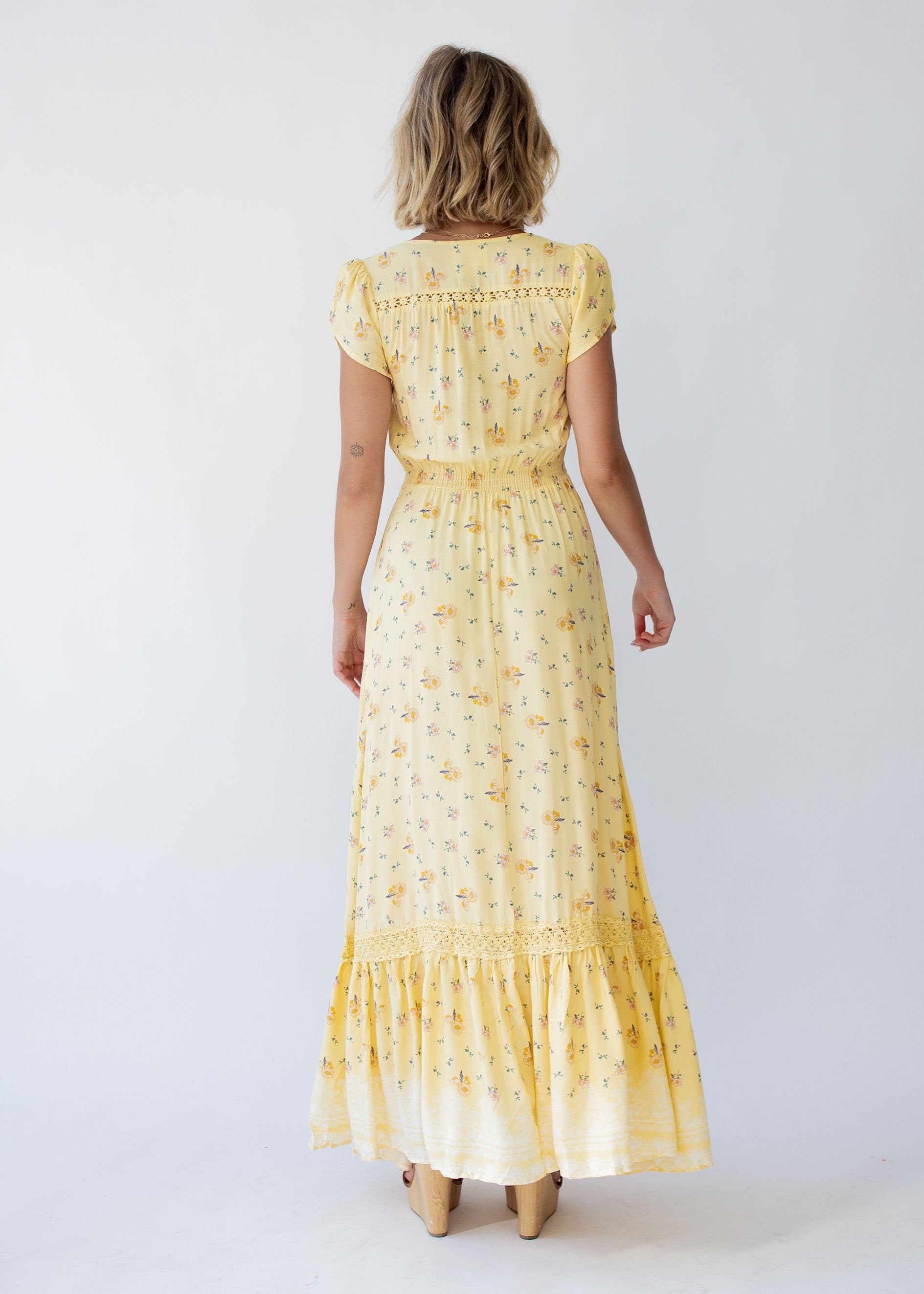 Carmen Maxi Dress - Limencello