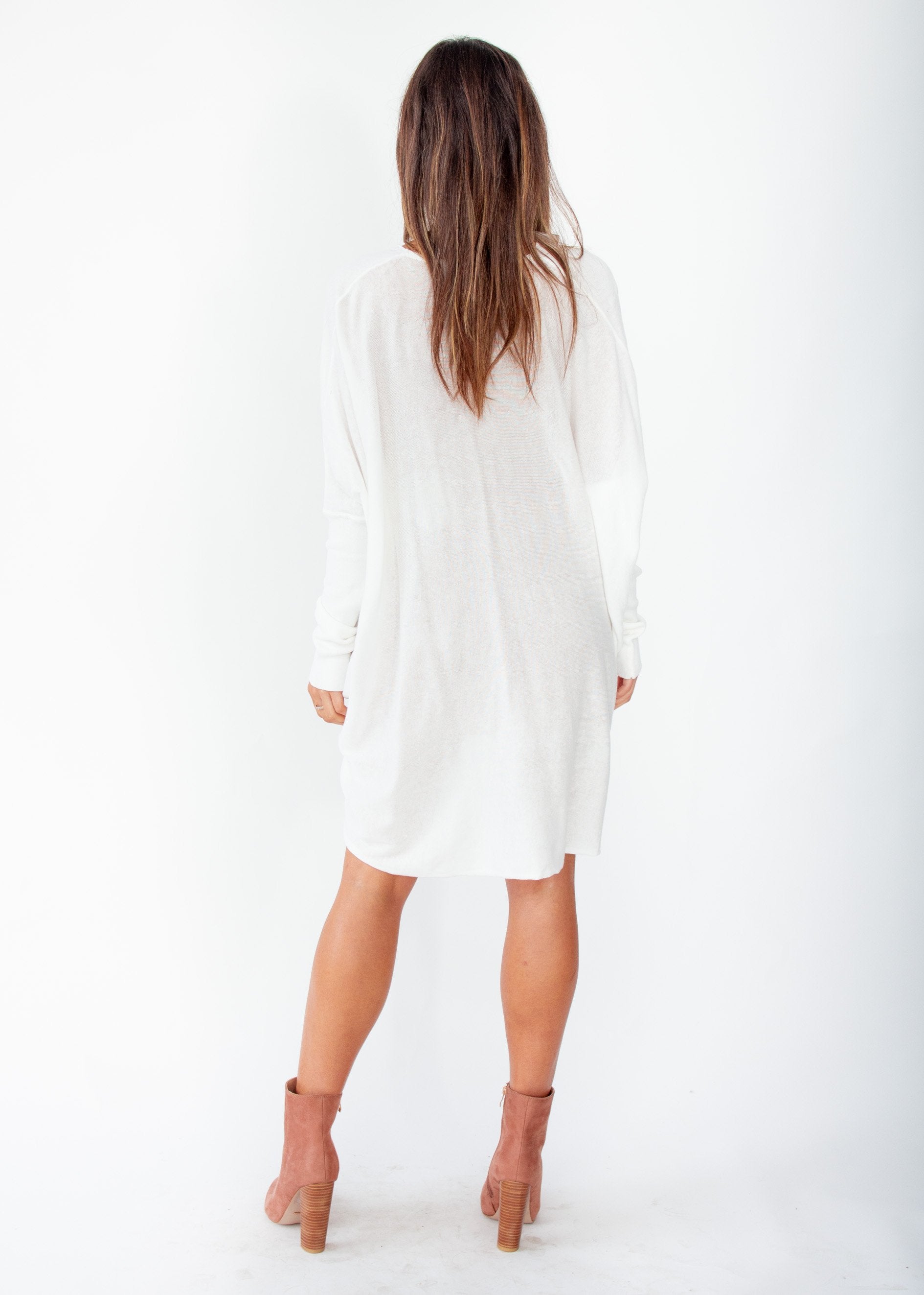 Daytona Twist Knit Top - Cream