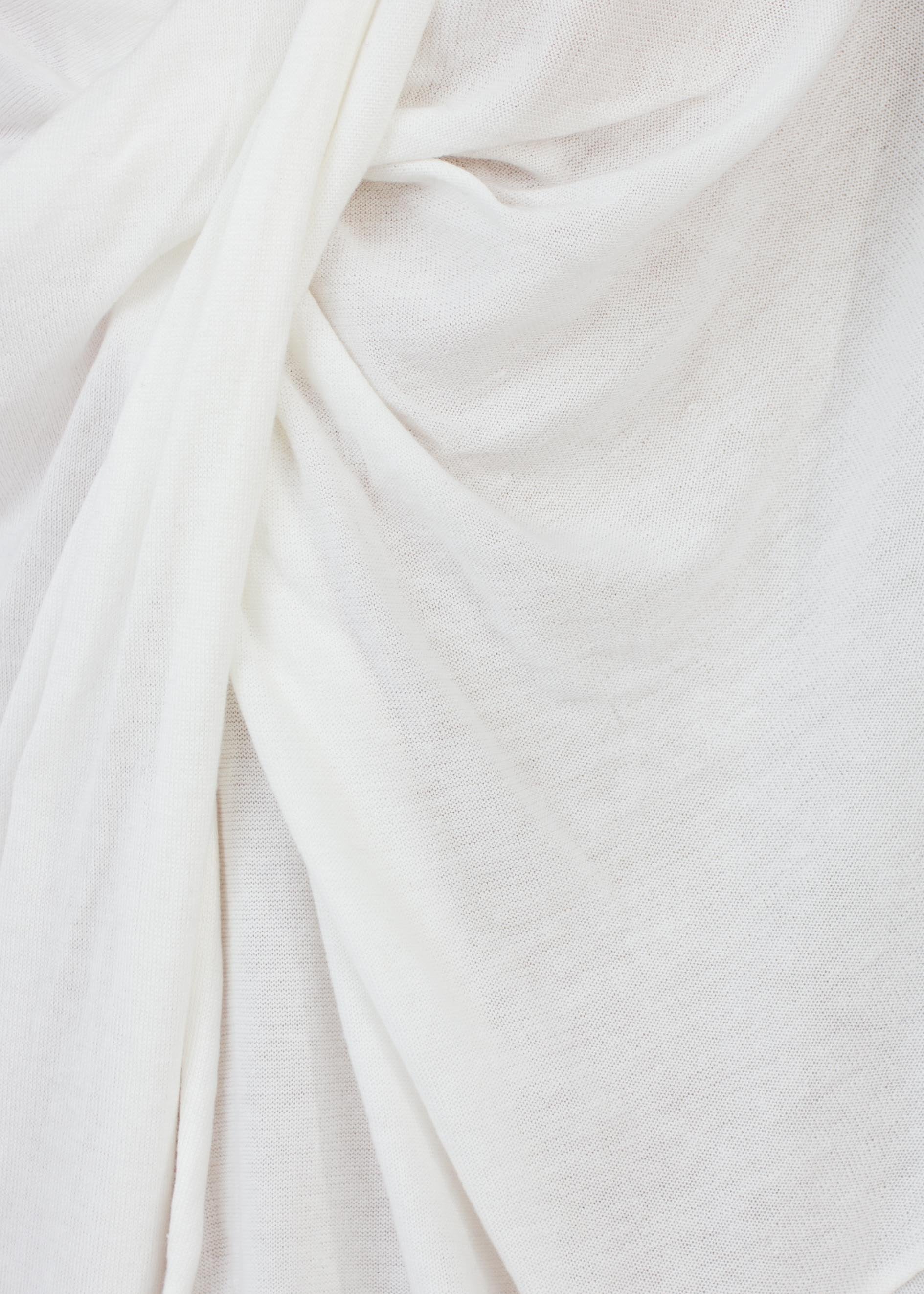 Daytona Twist Knit Top - Cream