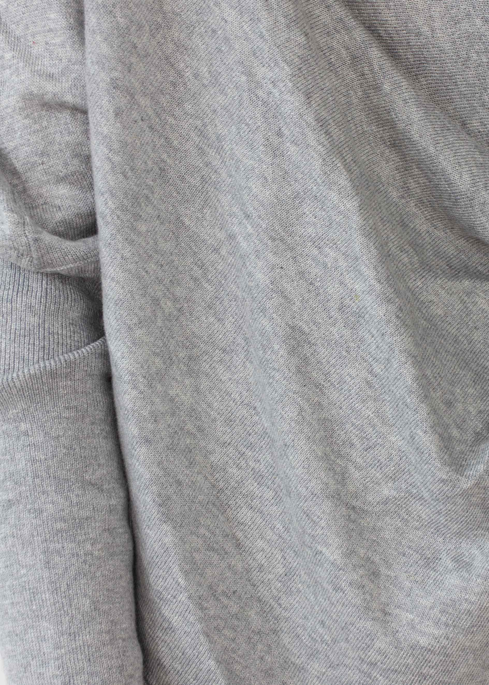 Daytona Twist Knit Top - Grey
