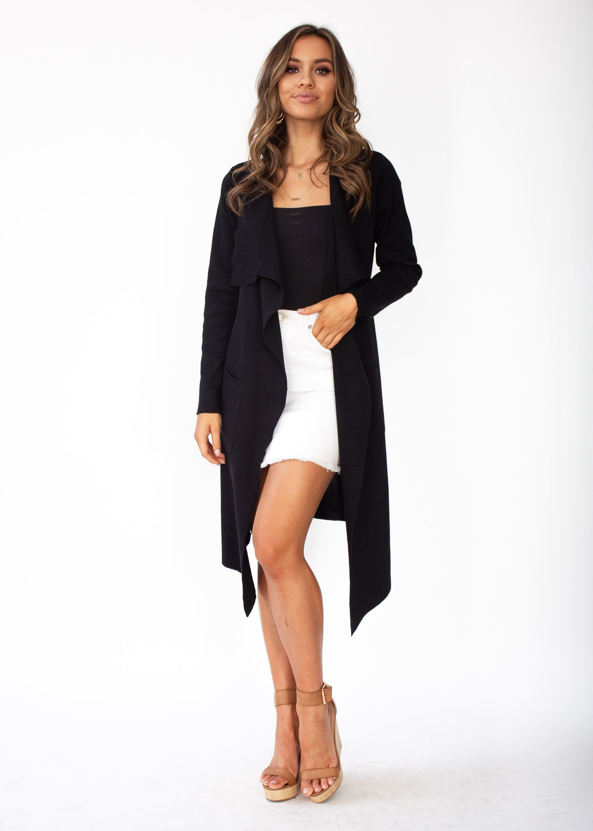 Nights Like This Knit Jacket - Black