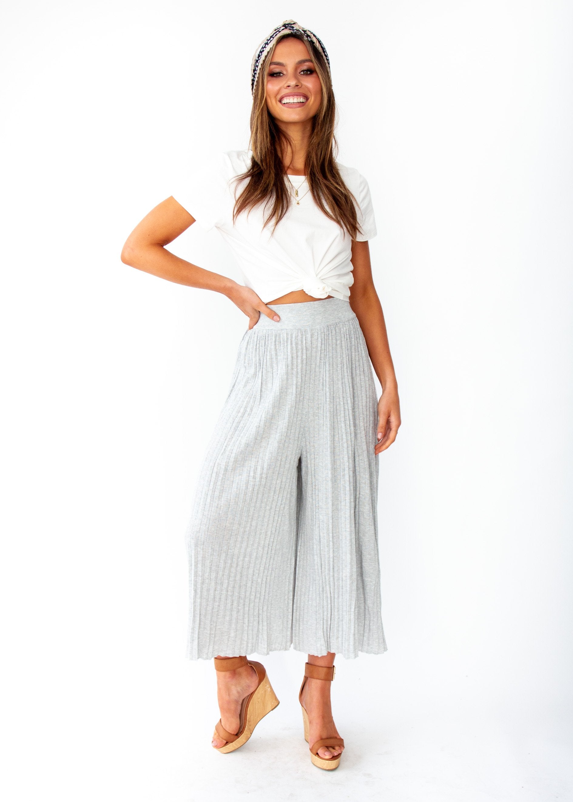 Women's Wintercrest Knit Culottes - Grey
