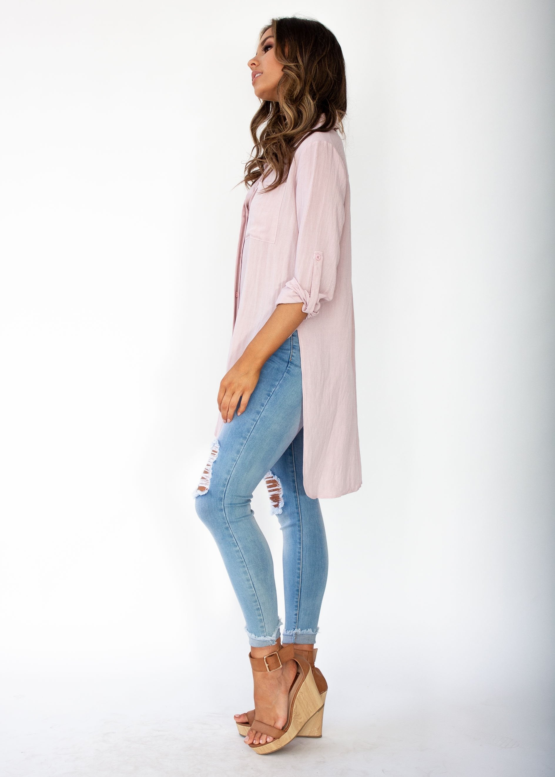 Better For You Shirt - Blush