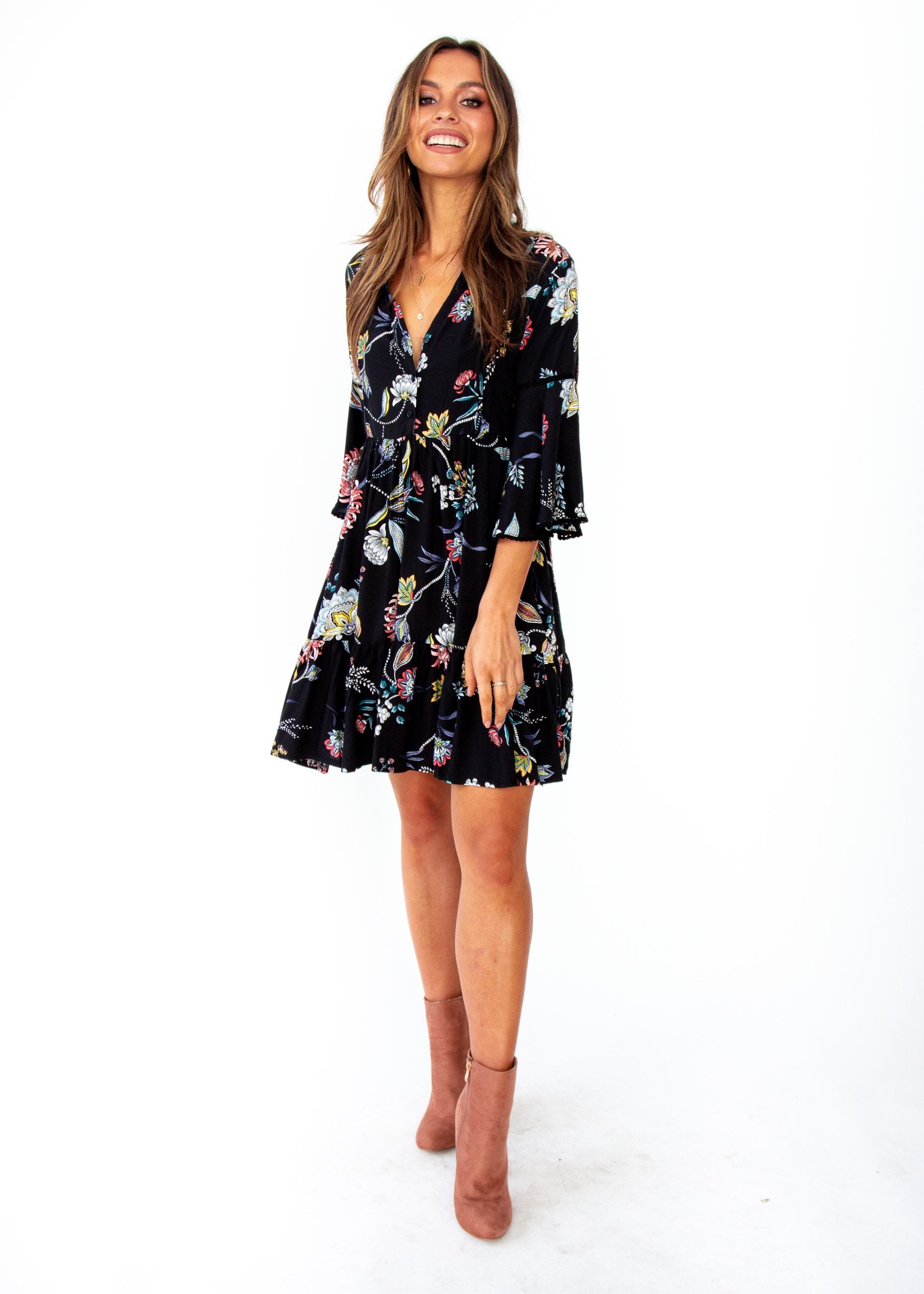 Betty Swing Dress - Under The Stars