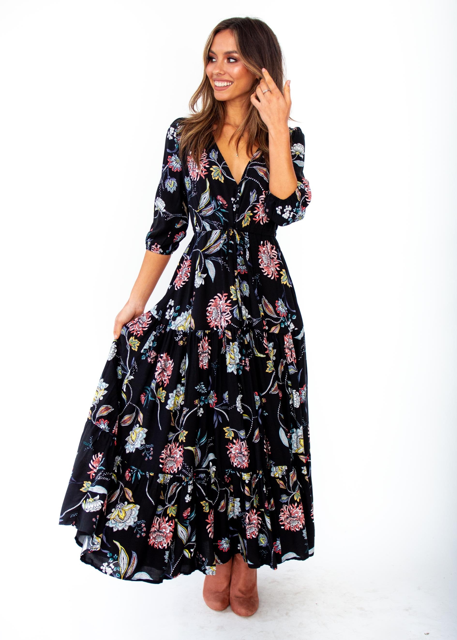 Tessa Maxi Dress - Under The Stars