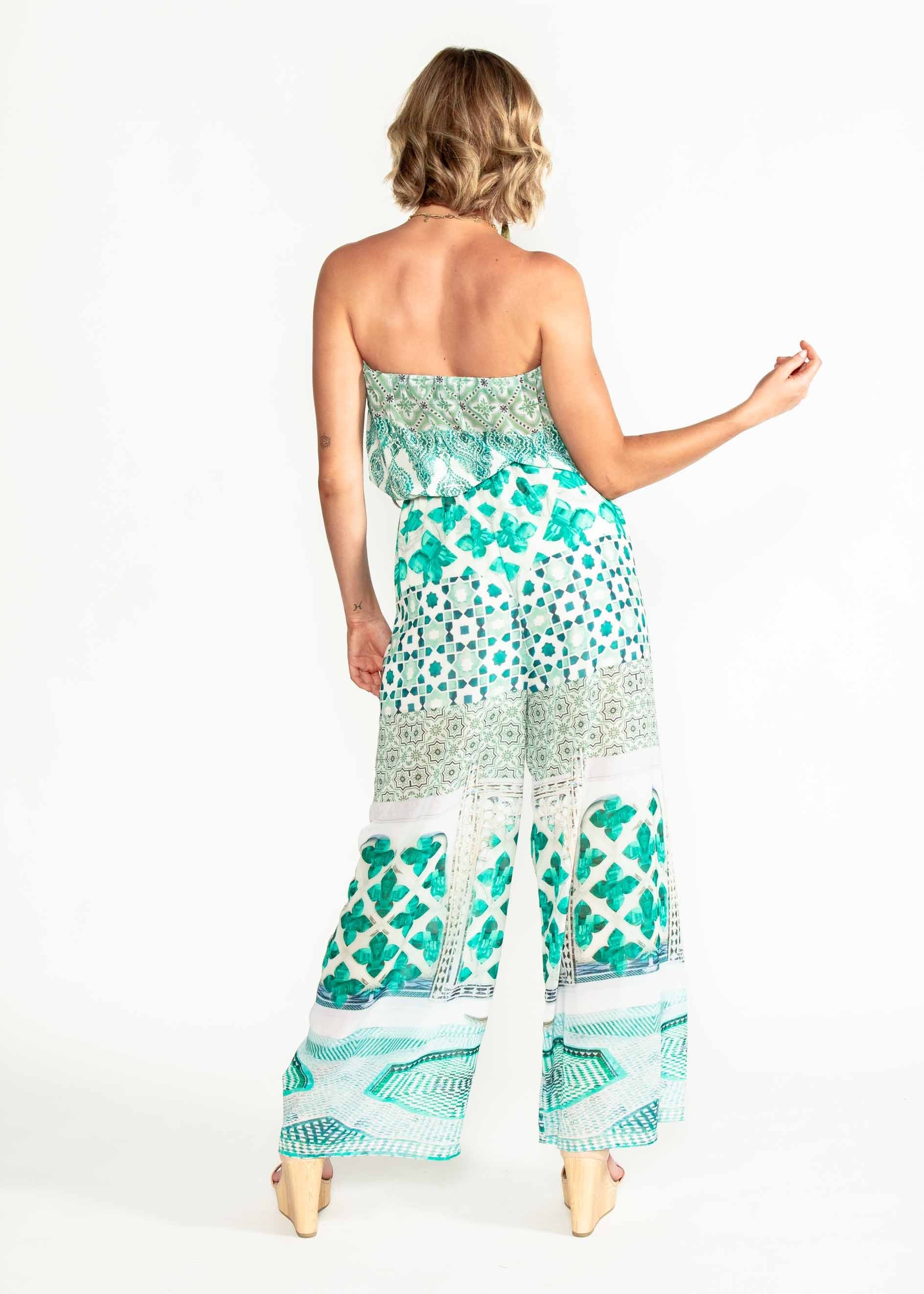 Small Talk Pantsuit - Emerald City
