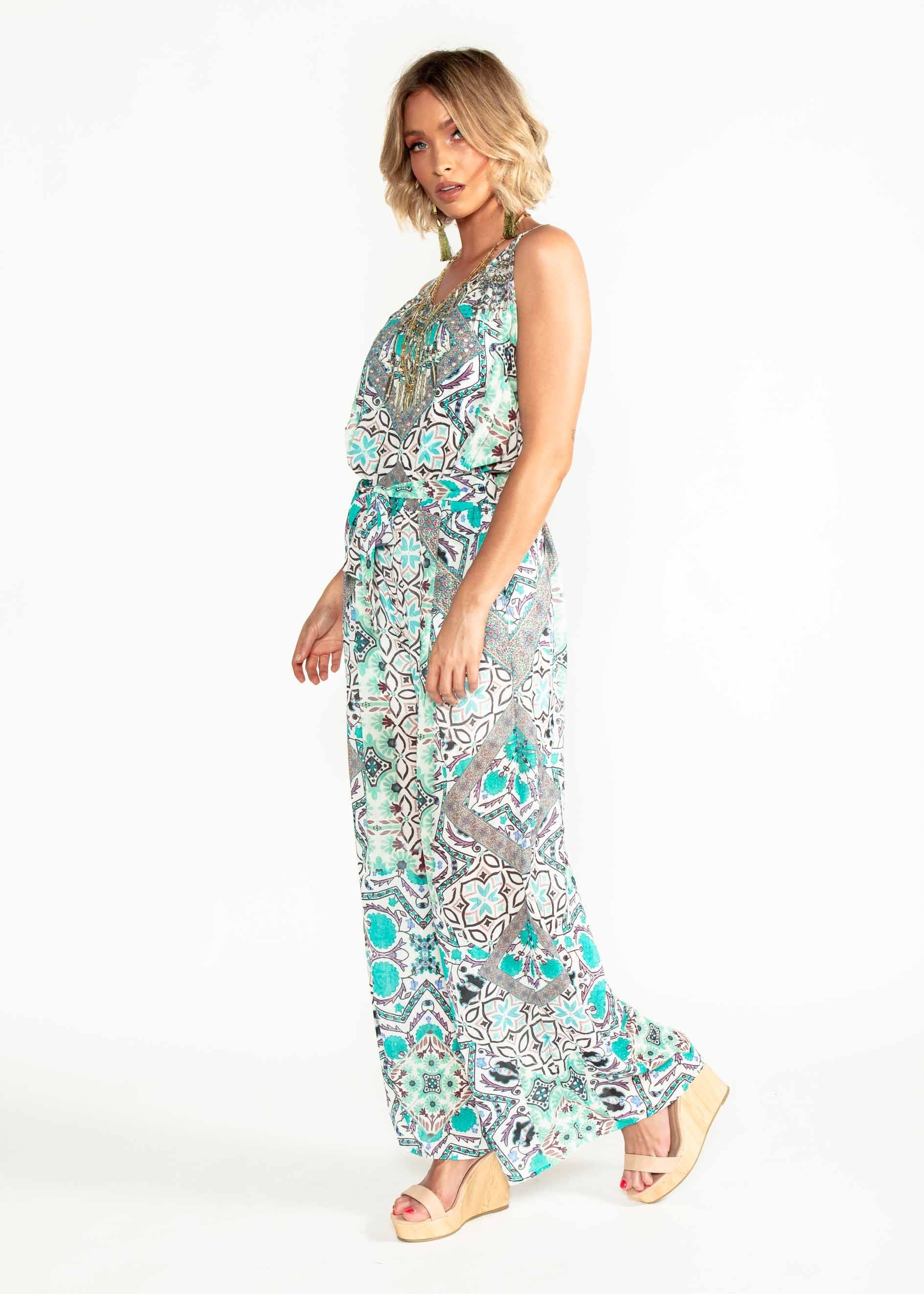 Double Up Pantsuit - Havana